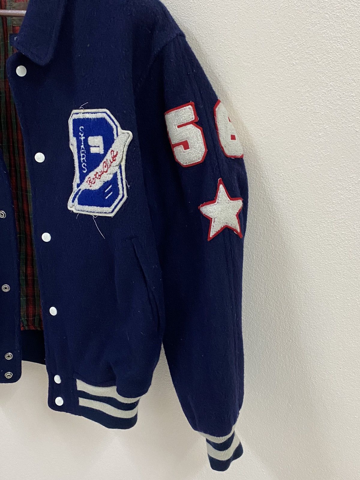 Vintage Vtg 50s Ba-Tsu Wool Varsity Jacket Championship Size US M / EU 48-50 / 2 - 3 Thumbnail