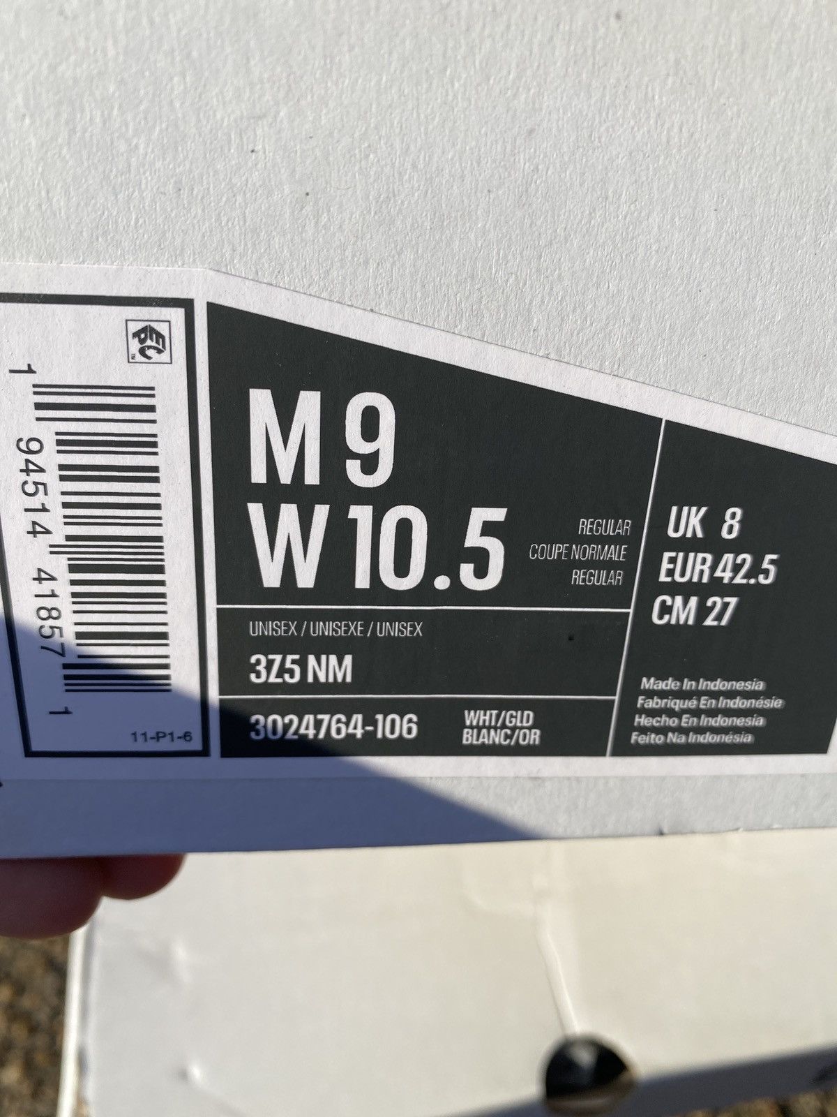Under Armour Curry 3Z5 NM Size US 9 / EU 42 - 9 Thumbnail