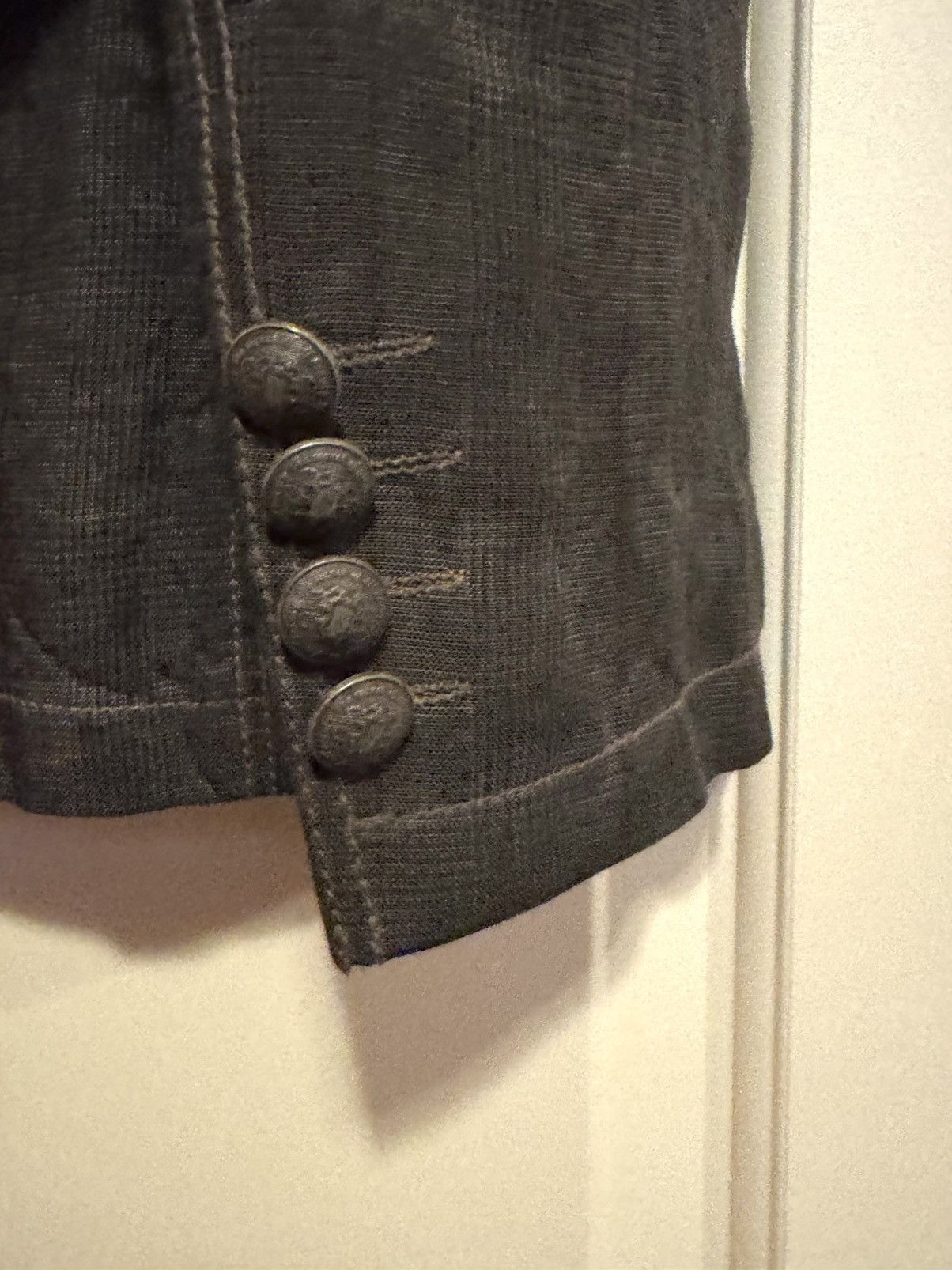 John Varvatos John Varvatos Cold Water Wash Blazer Jacket Brown Size 40 Size 40R - 5 Thumbnail