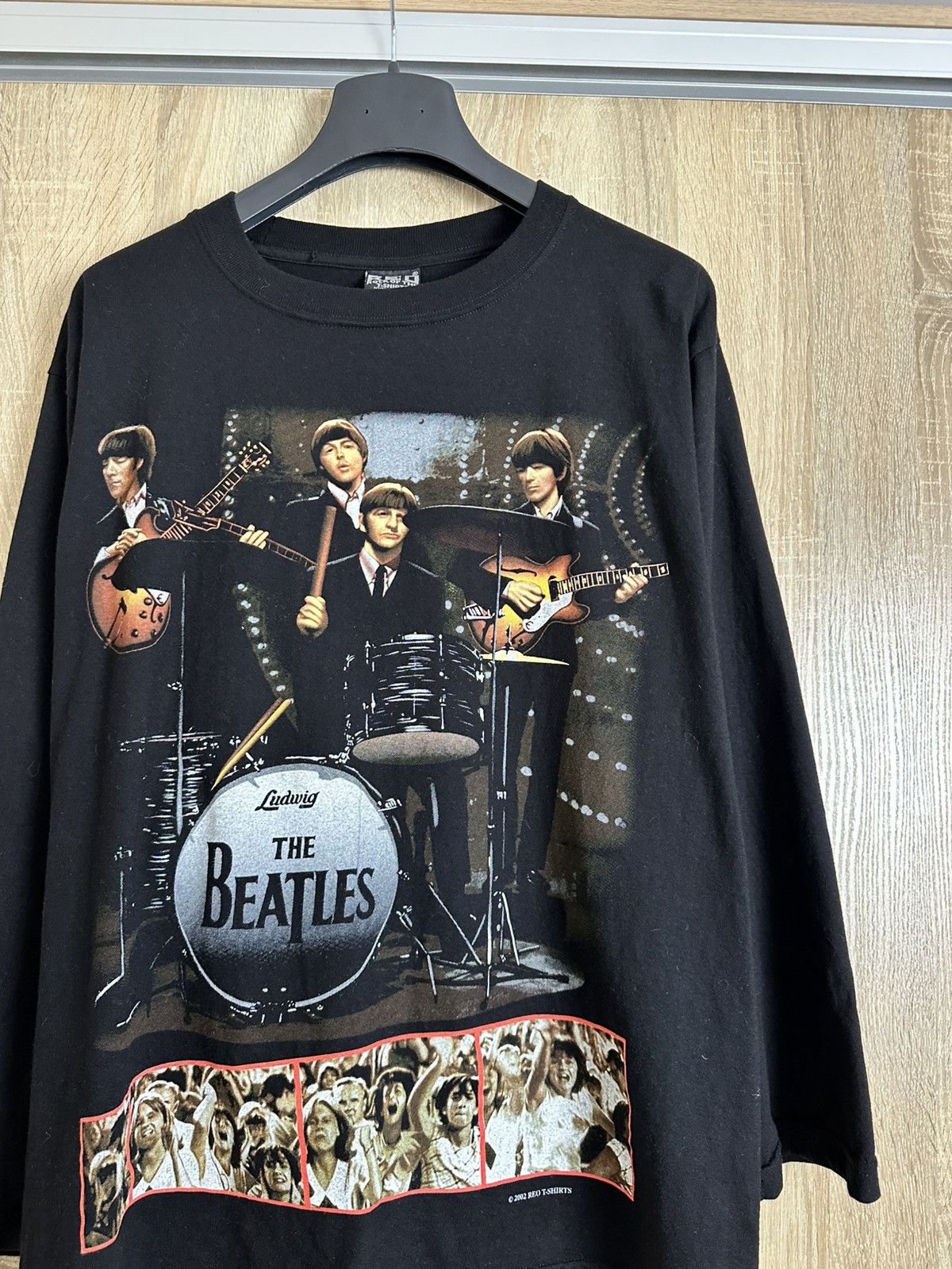 Band Tees 🔥 The Beatles Vintage Rock Band Long Sleeve Shirt Tour Size US L / EU 52-54 / 3 - 2 Thumbnail