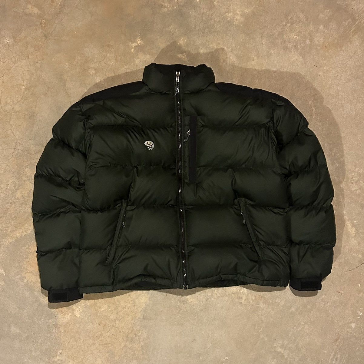 image of Crazy Vintage Y2K Mountain Hardwear Nuptse Puffer Jacket in Green, Men's (Size XL)