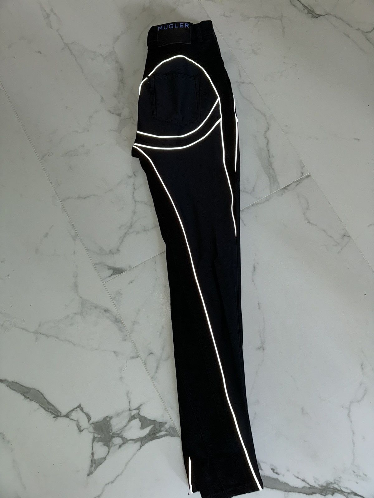 Mugler Mugler Black Jeans Size 27" / US 4 / IT 40 - 5 Thumbnail