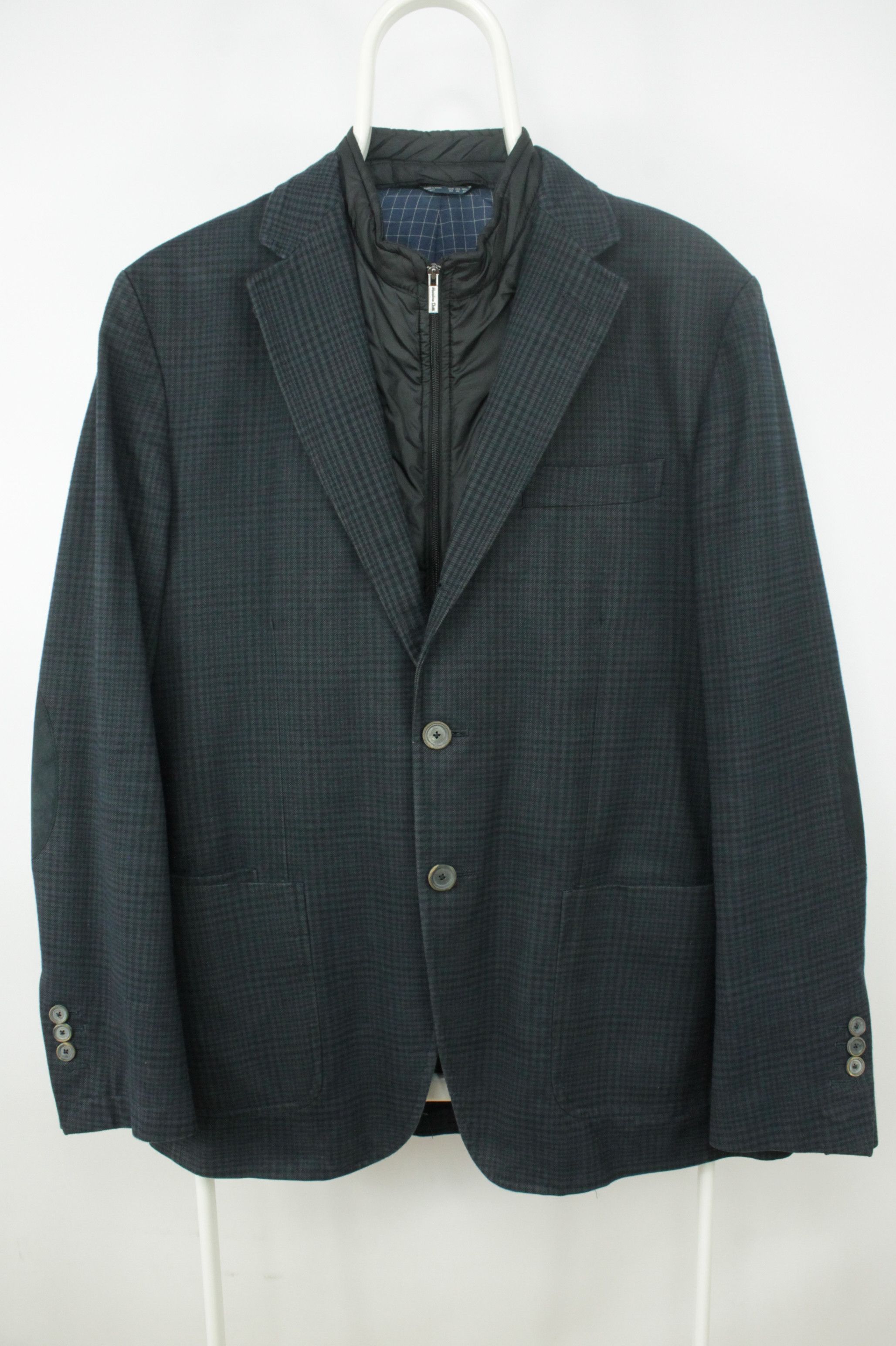 Massimo Dutti Massimo Dutti Extrafine Cotton Zip Lining Blazer Jacket Size US L / EU 52-54 / 3 - 1 Thumbnail