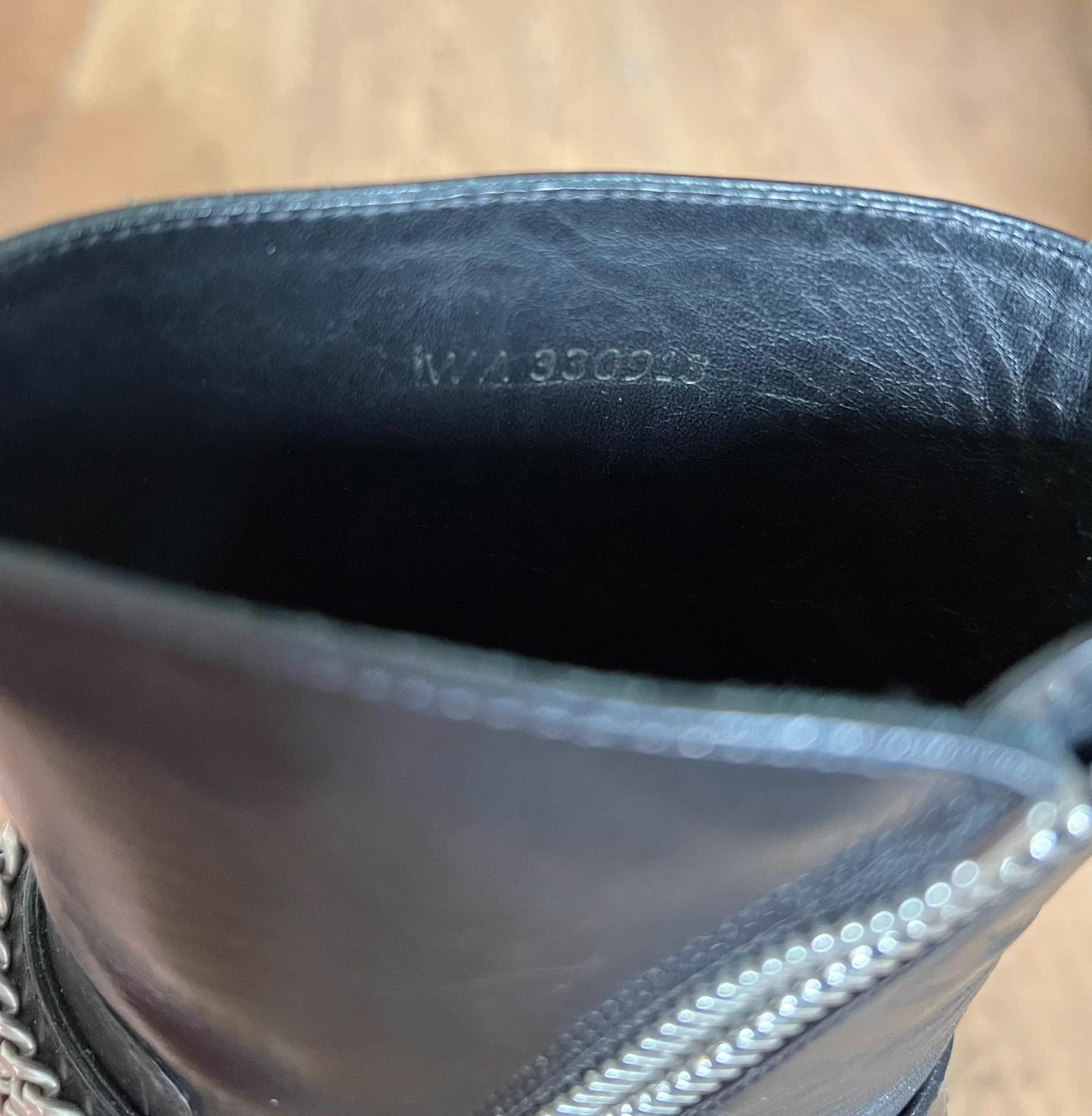 Saint Laurent Paris Saint Laurent Original Chain Boots (SLP) Size US 7 / EU 40 - 6 Thumbnail