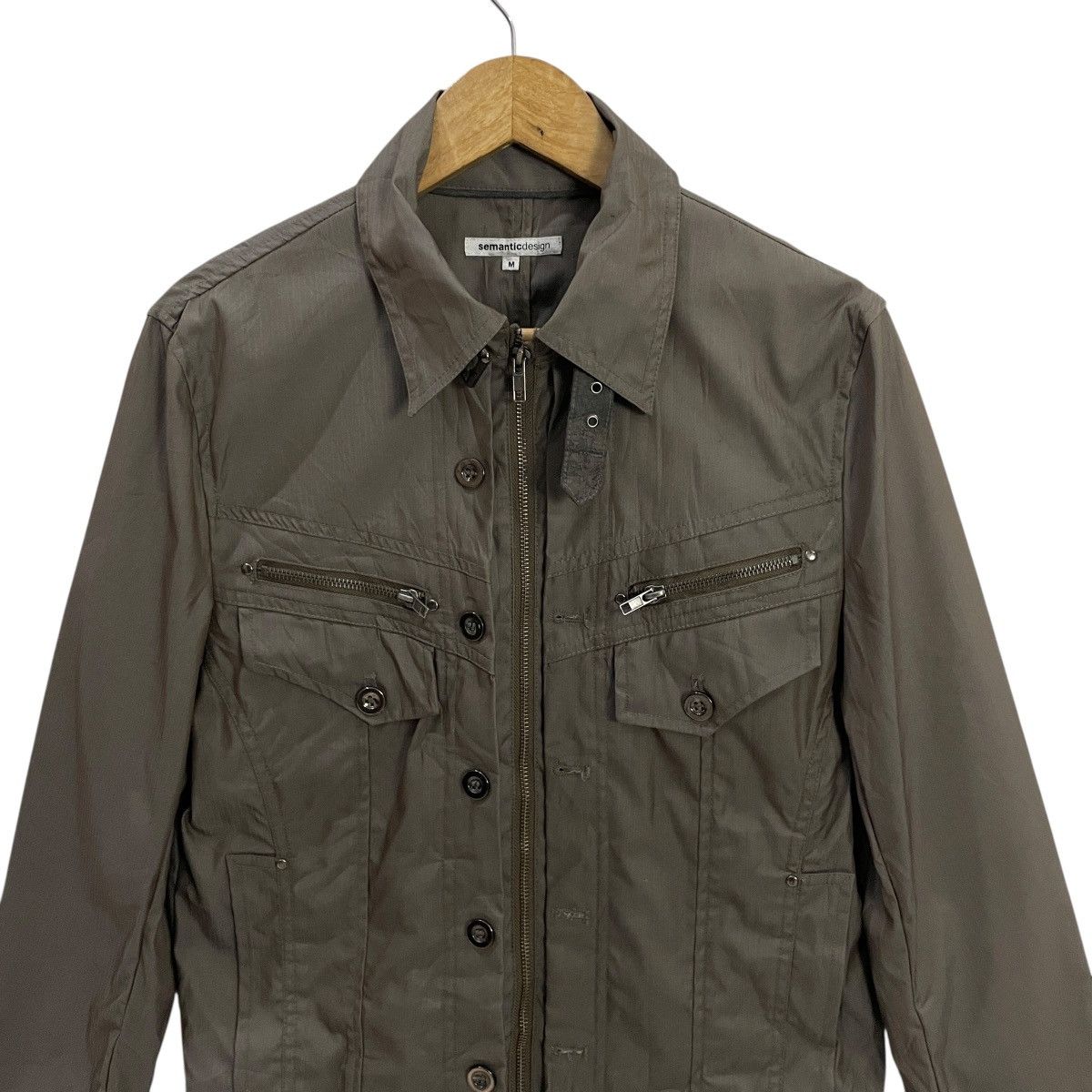 Vintage Sematic Design Sediotinaries Jacket
