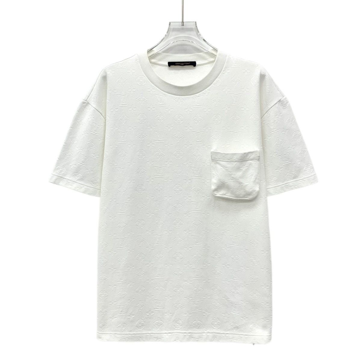Louis Vuitton Louis Vuitton Logo All Over Print Short Sleeve T-Shirt K26WX Size US L / EU 52-54 / 3 - 1 Thumbnail