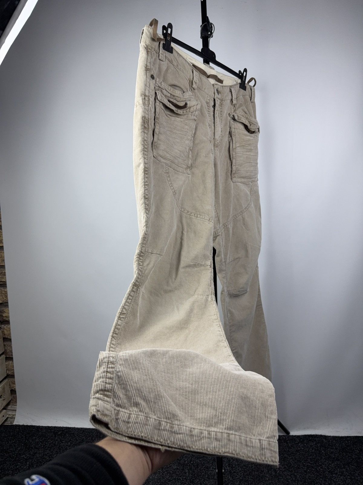 Japanese Brand Wisdom WSF Corduroy Utility Cargo Pants Military Techwear Size US 38 / EU 54 - 17 Thumbnail