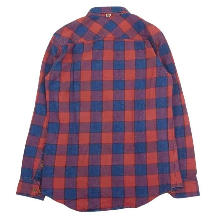 Visvim VISVIM BLACK ELK FLANNEL INDIGO BUFFALO CHECK Size US S / EU 44-46 / 1 - 2 Thumbnail