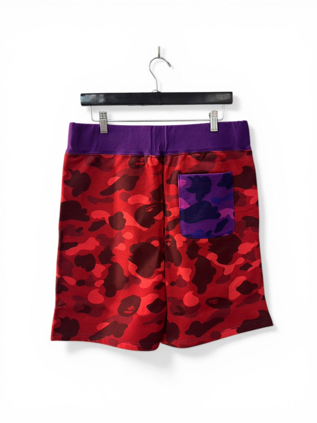 Bape Bape Blue Multicolor Shark Shorts Size US 34 / EU 50 - 3 Thumbnail