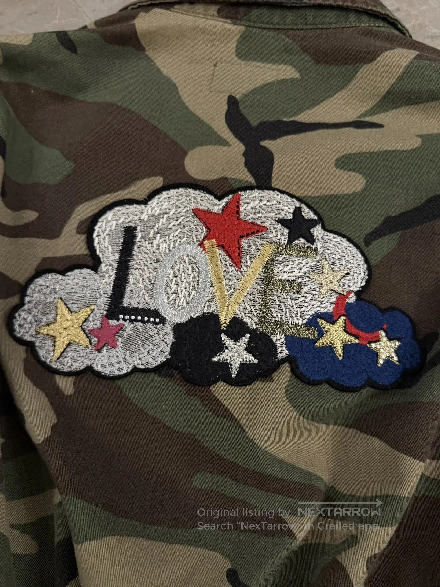 Saint Laurent Paris Saint Laurent Camouflage LOVE Star Parka. Size US S / EU 44-46 / 1 - 9 Thumbnail