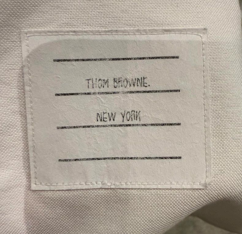 Thom Browne Thom Browne size2 White Oxford cloth shirt Size US M / EU 48-50 / 2 - 4 Thumbnail