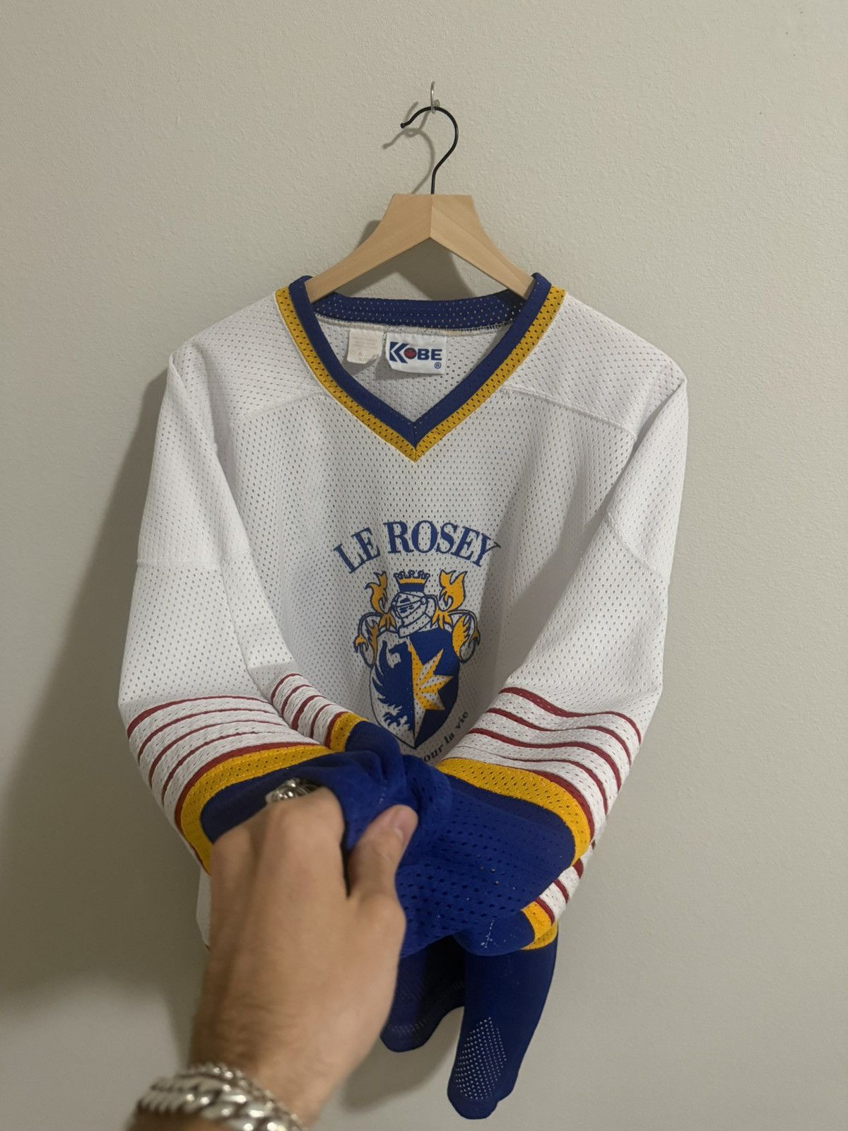Vintage VINTAGE LE ROSEY HOCKEY JERSEY Size US XL / EU 56 / 4 - 7 Thumbnail