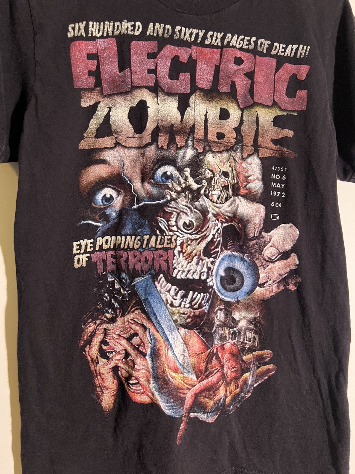 Vintage Y2K 2000’s VTG Vintage Electric Zombie Horror Retro T Shirt Size US S / EU 44-46 / 1 - 4 Thumbnail