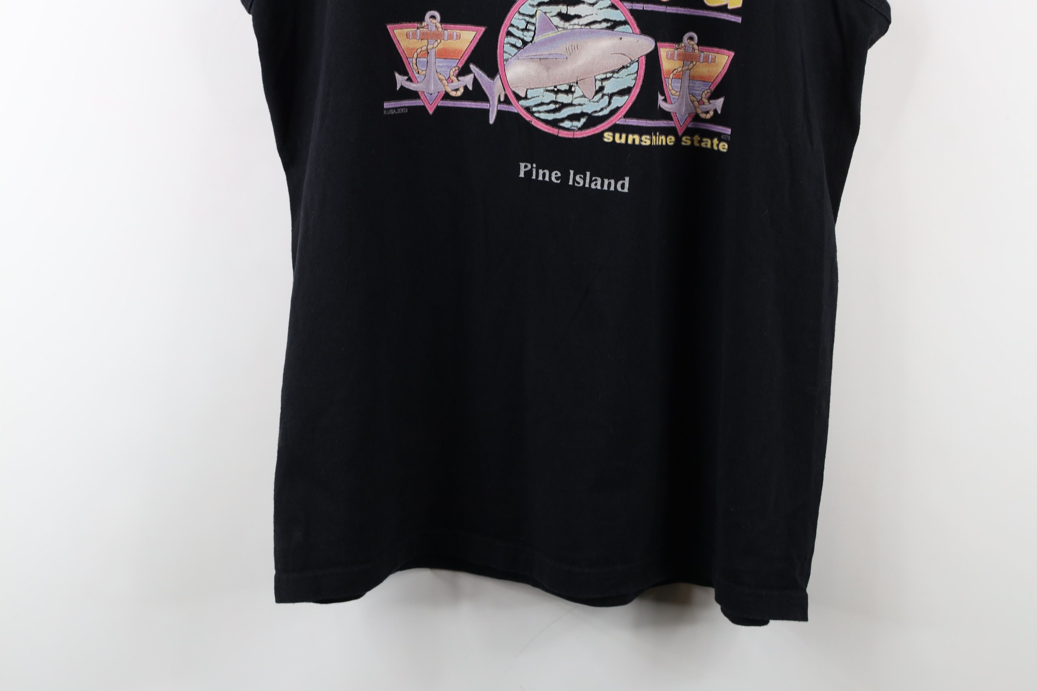Vintage Vintage Y2K 2003 Streetwear Spell Florida Tank Top T-Shirt Size US L / EU 52-54 / 3 - 3 Thumbnail
