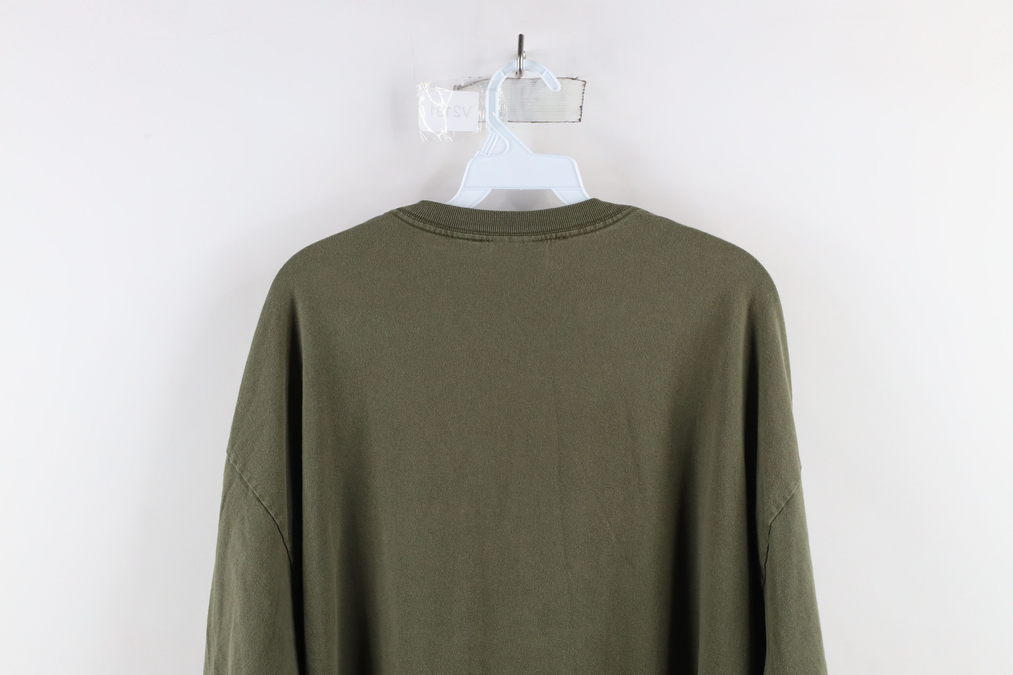 Vintage Vintage Y2K Slim Shady Eminem Long Sleeve T-Shirt Green Size US XXL / EU 58 / 5 - 8 Thumbnail