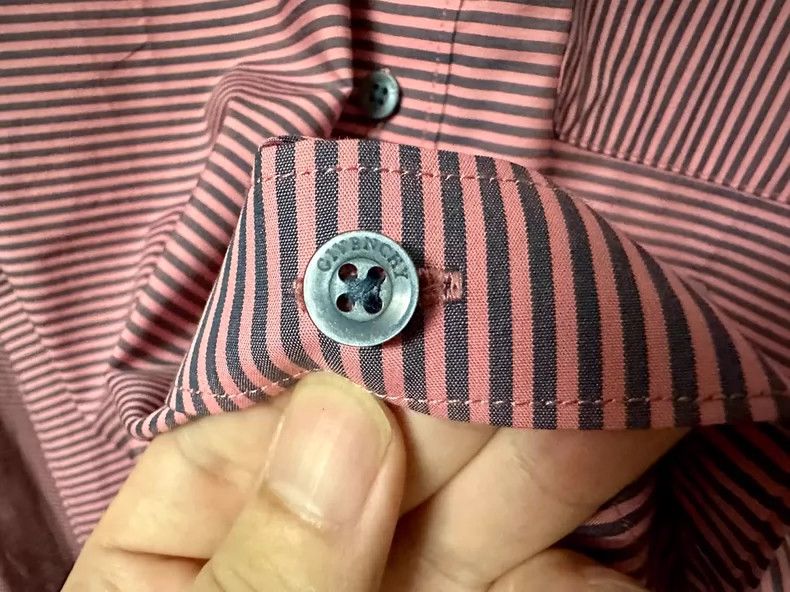 Givenchy Givenchy Old Fashioned Runway Classic Striped Long Sleeve Size US L / EU 52-54 / 3 - 3 Thumbnail