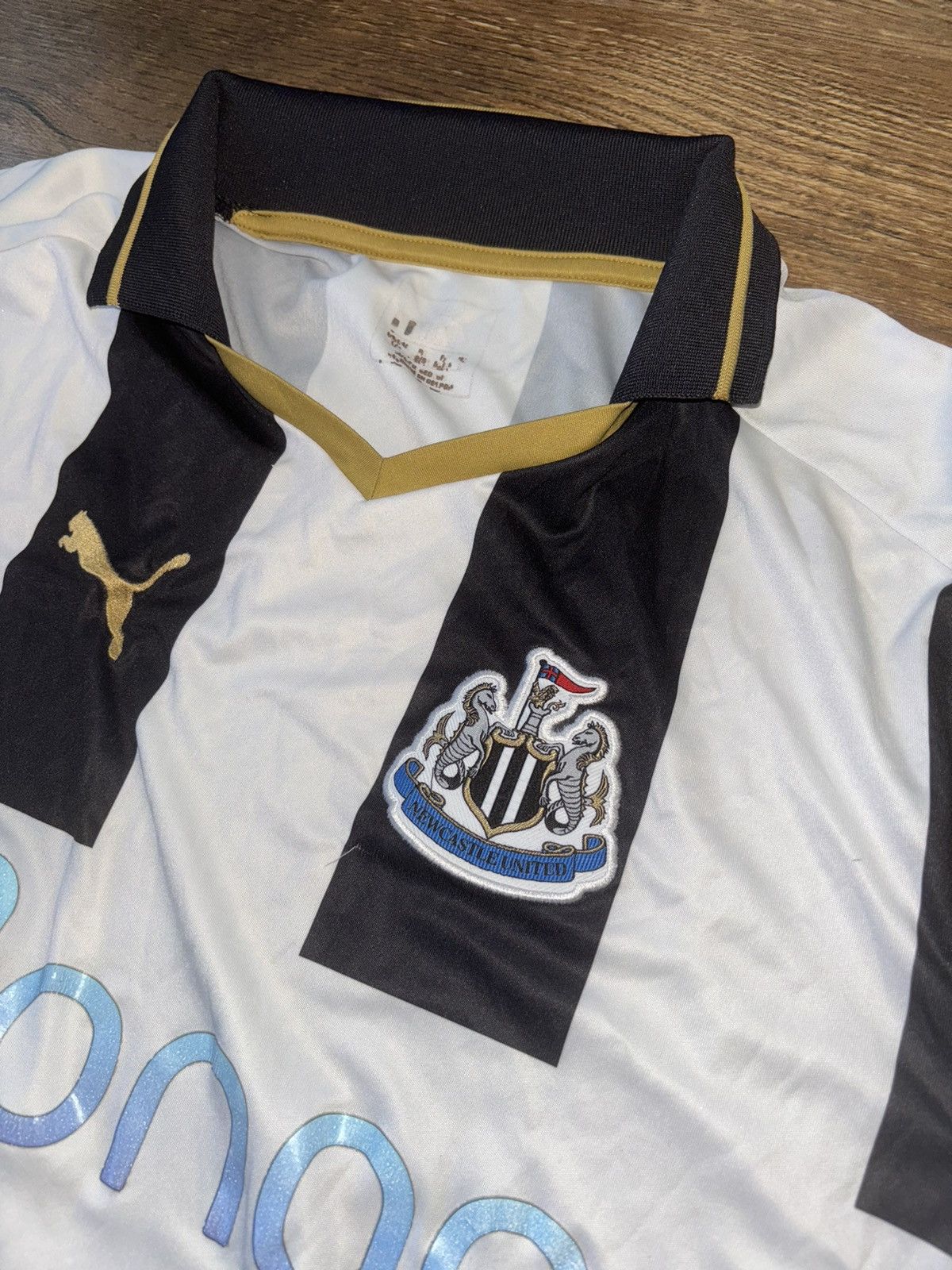 Puma Vintage Soccer Jersey Football Puma Newcastle United 2016/17 Size US M / EU 48-50 / 2 - 6 Thumbnail