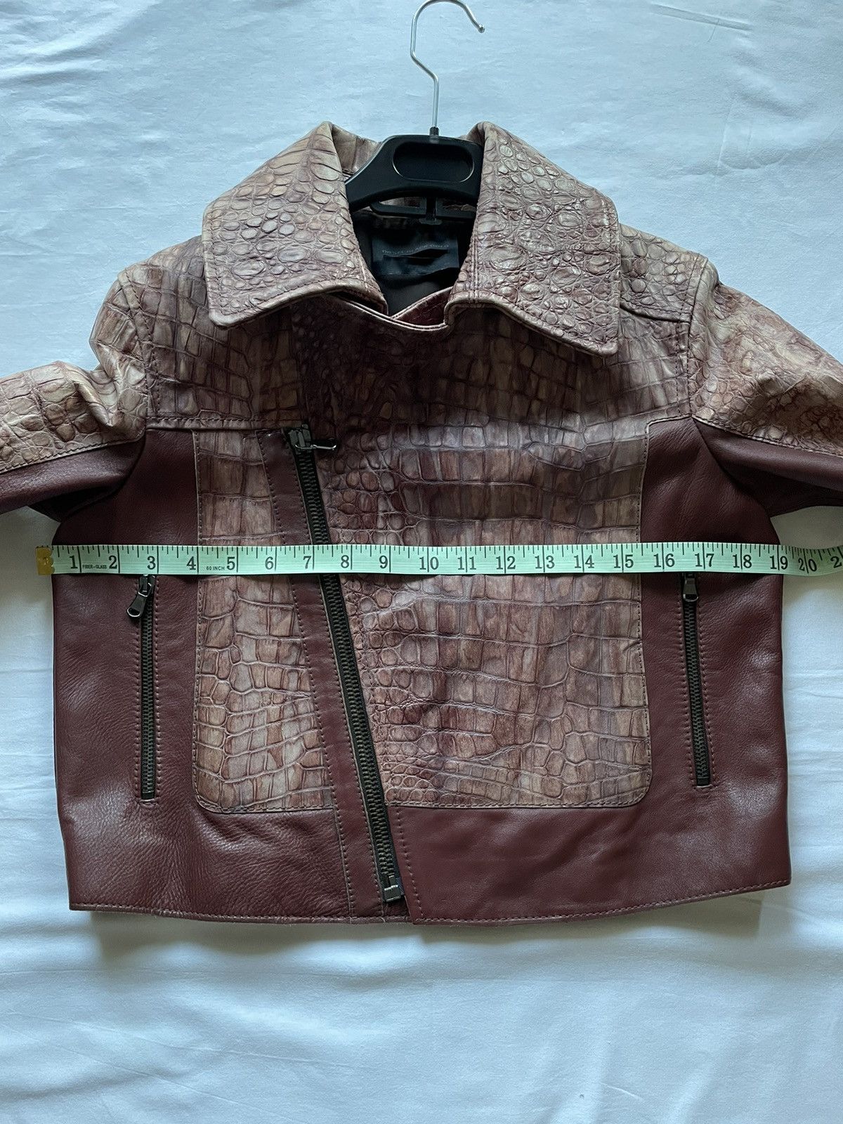 Designer × Diesel Vintage y2k women lather cropped jacket DIESEL Size XS / US 0-2 / IT 36-38 - 20 Thumbnail