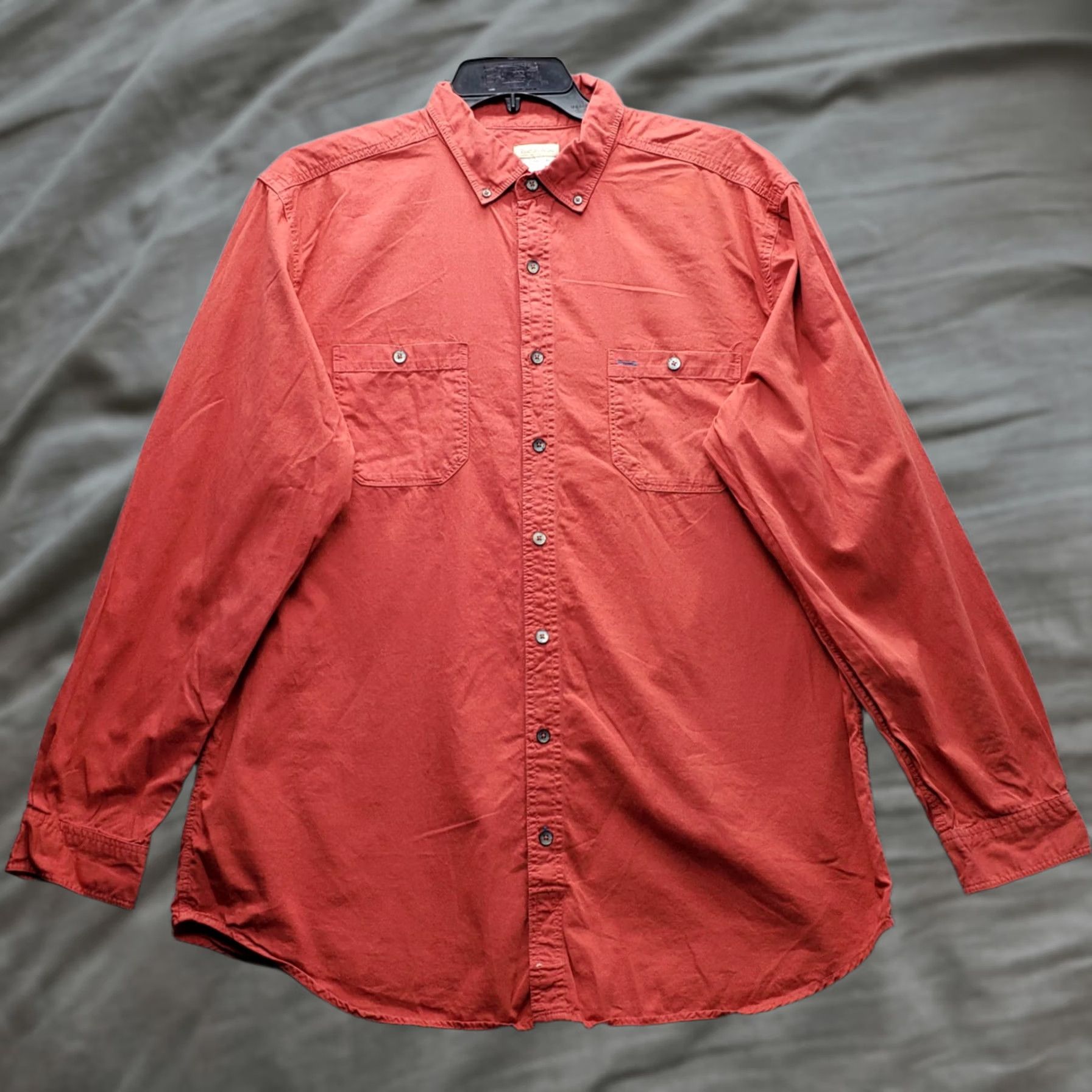 The Territory Ahead Territory Ahead Shirt Mens XLT Red Casual Long Sleeve Button-Down EUC Size US XL / EU 56 / 4 - 1 Thumbnail