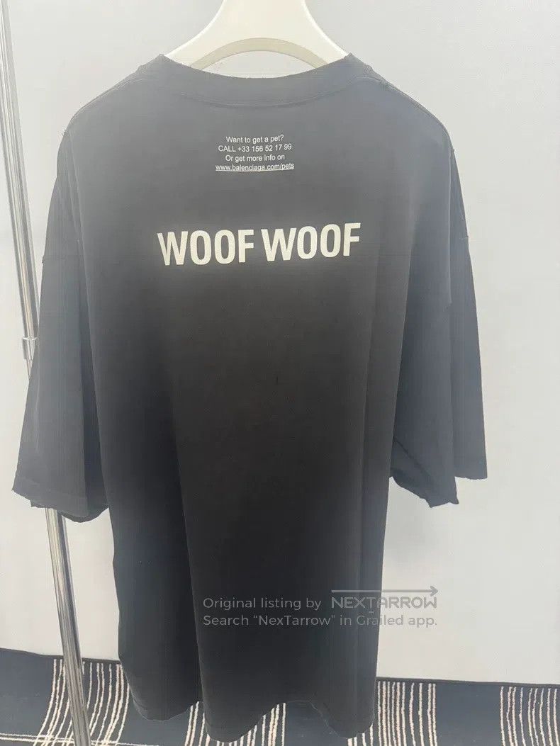 Balenciaga Balenciaga Dog Short Sleeve Size US M / EU 48-50 / 2 - 2 Thumbnail