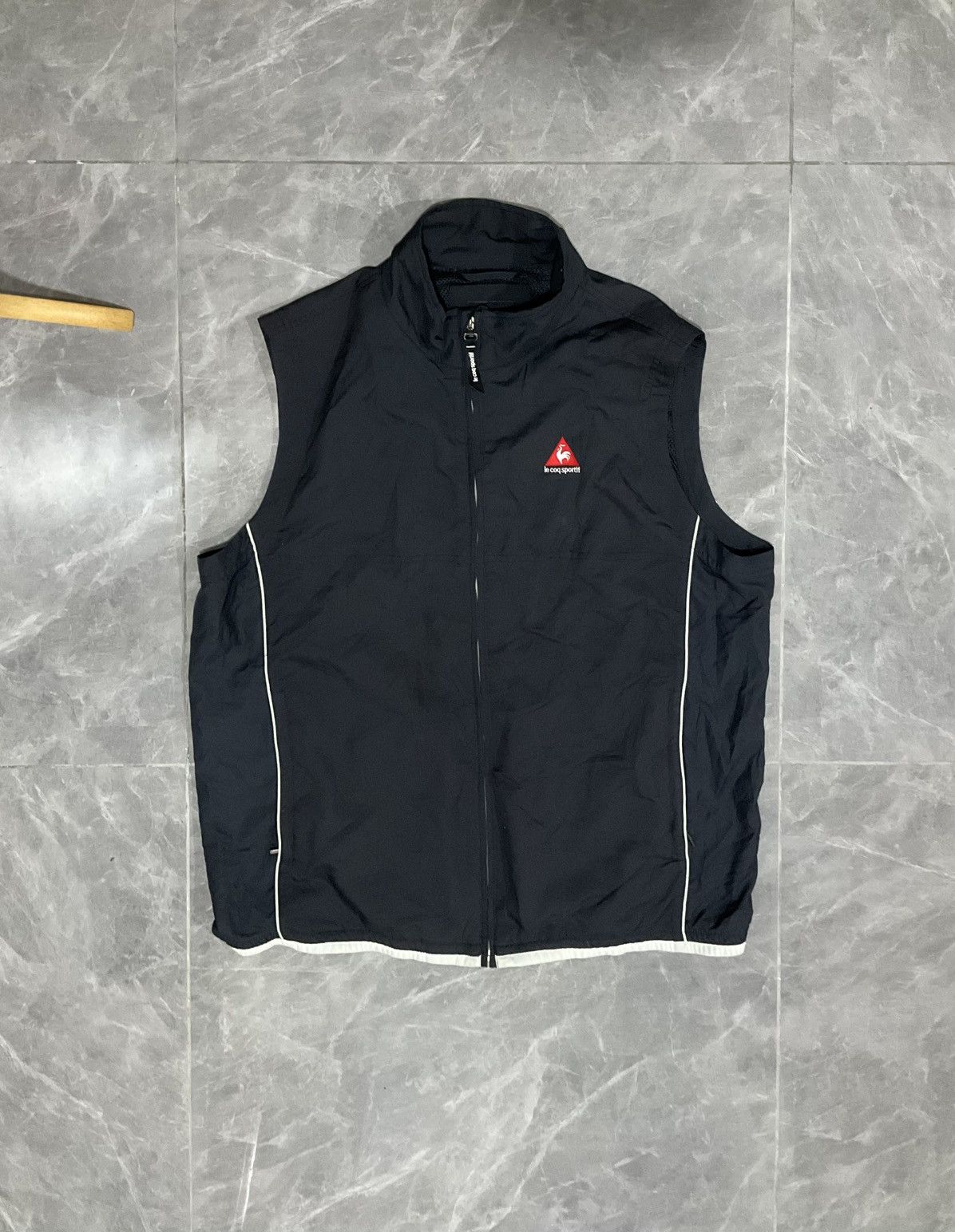 Le Coq Sportif × Vintage Le Coq Sportif vintage vest Size US XL / EU 56 / 4 - 1 Thumbnail