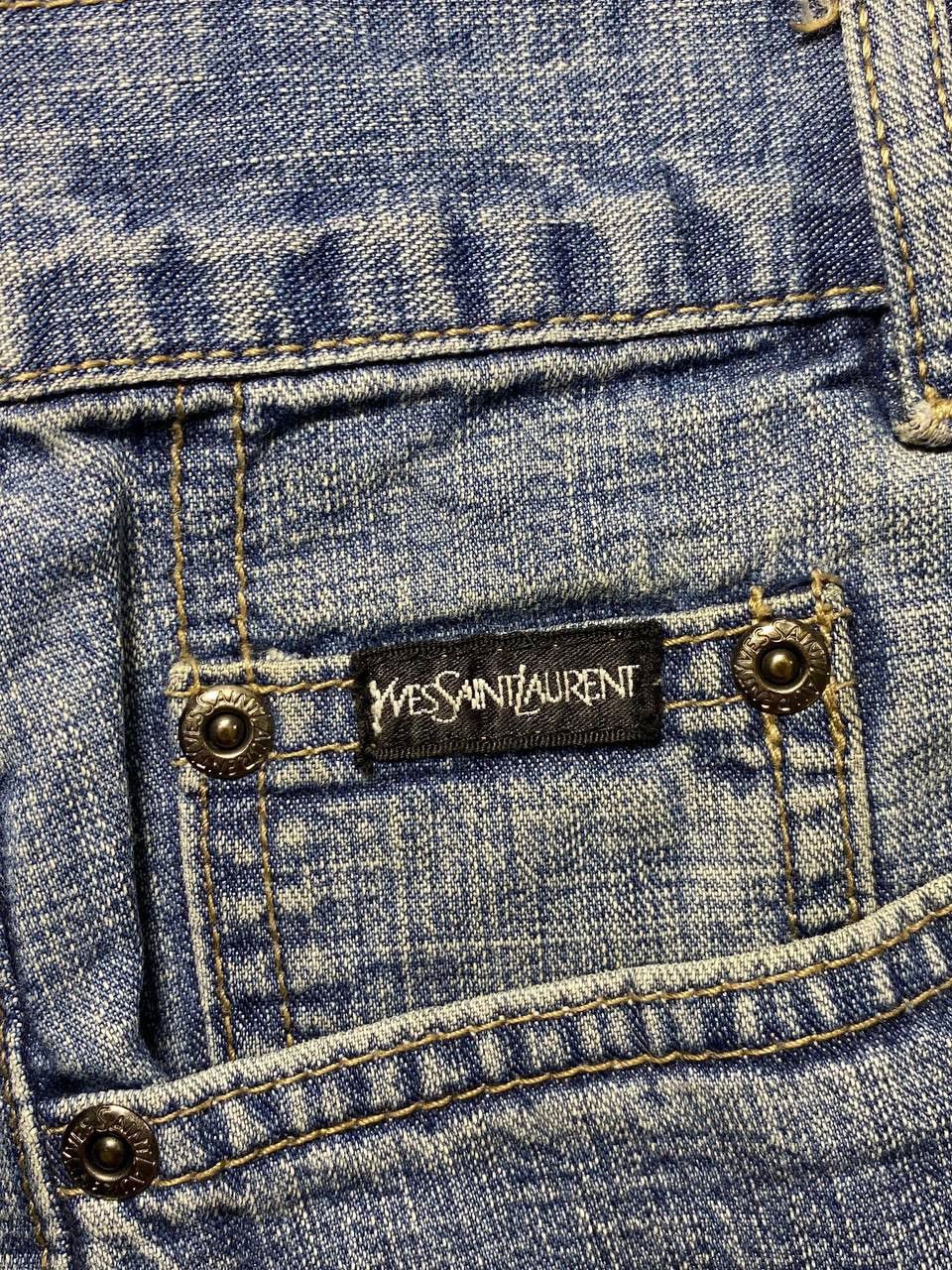 Vintage × Yves Saint Laurent Vintage Shorts Denim Yves Saint Laurent Size US 34 / EU 50 - 11 Thumbnail