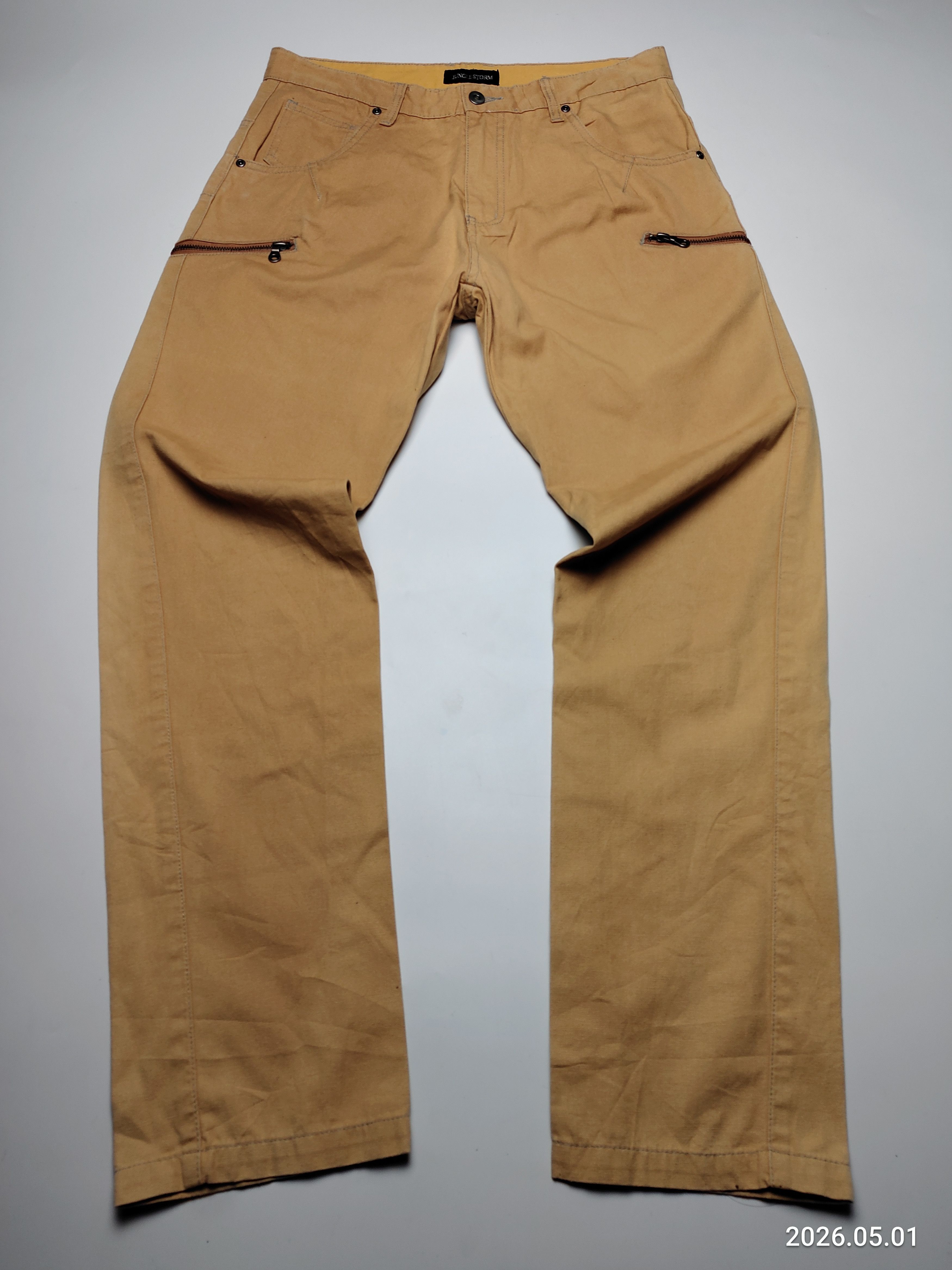 Japanese Brand jungle storm denim pants Size US 30 / EU 46 - 1 Thumbnail