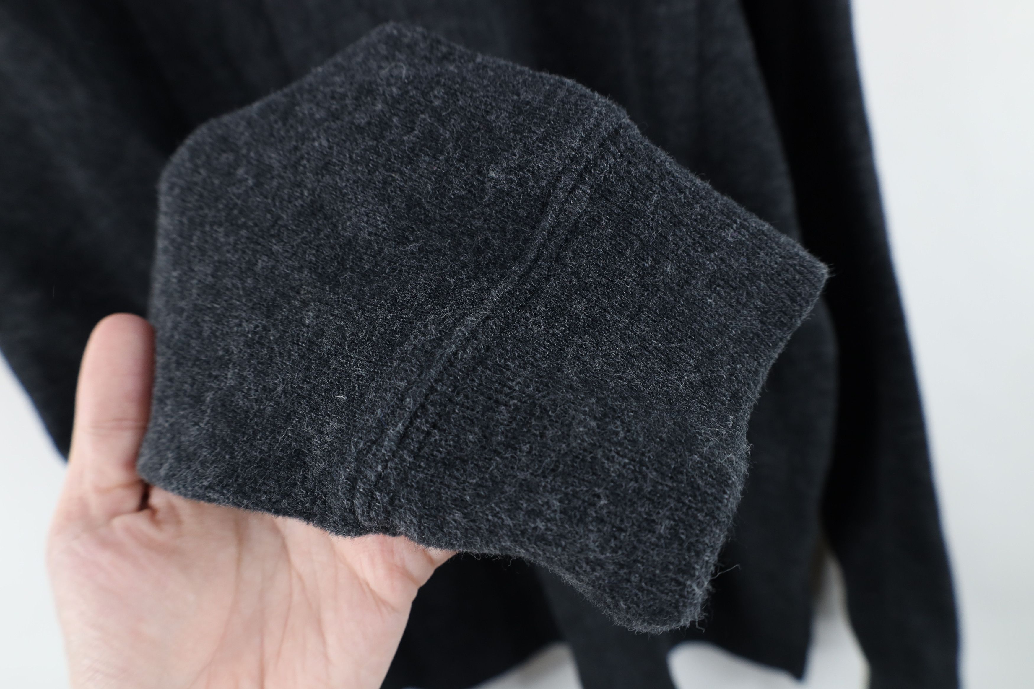 Ralph Lauren Vintage Ralph Lauren Knit Half Zip Sweater Charcoal Gray Size US L / EU 52-54 / 3 - 8 Thumbnail