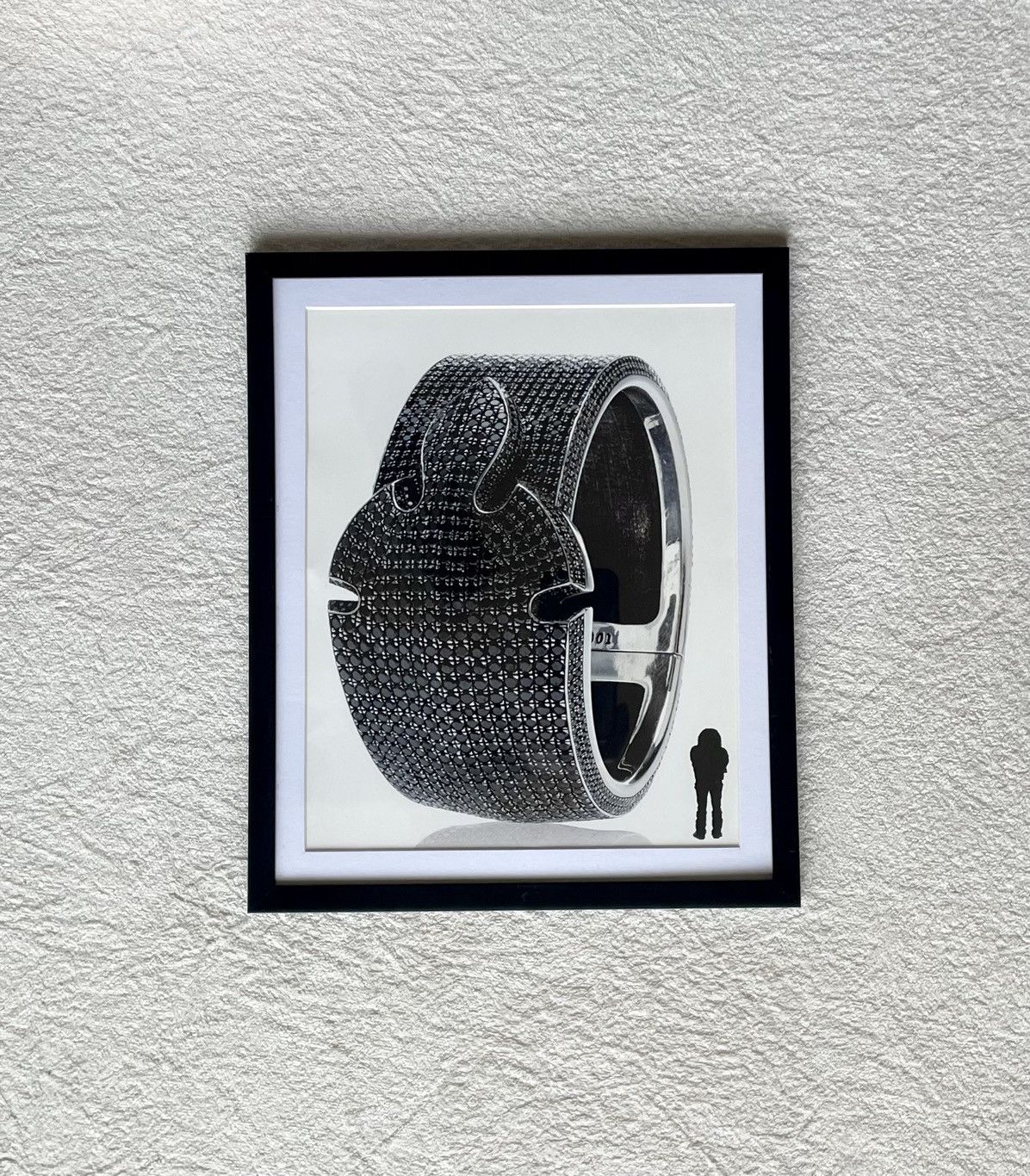 Chrome Hearts Chrome Hearts 9x11 Framed magazine cutout poster Size ONE SIZE - 1 Thumbnail