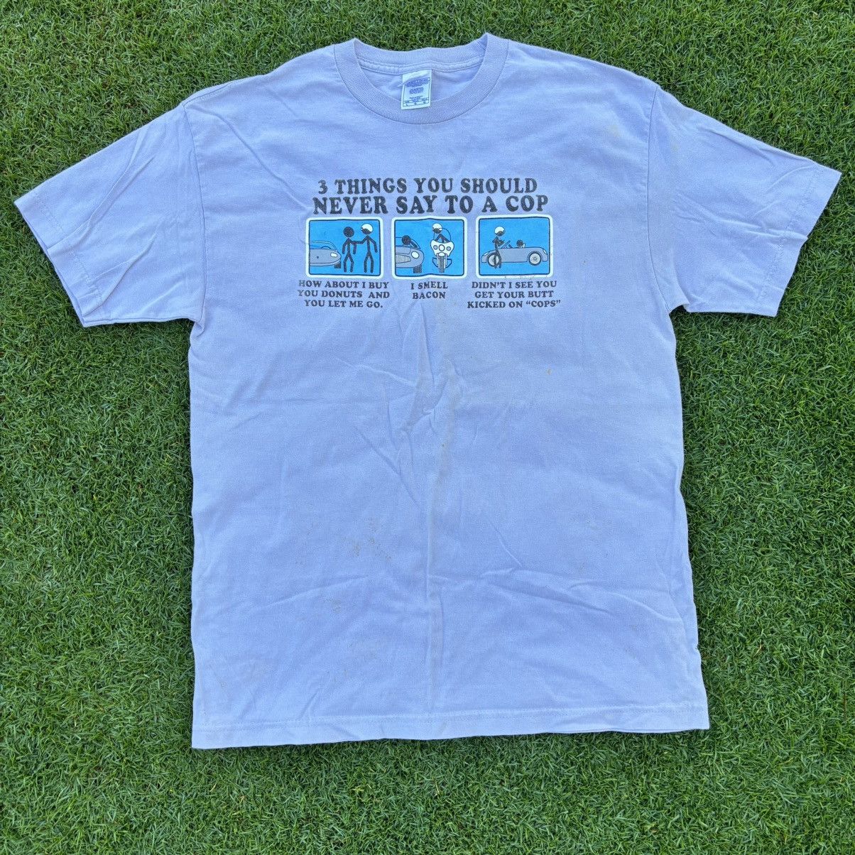 AAA × Vintage Vintage Police Shirt Size US L / EU 52-54 / 3 - 1 Thumbnail