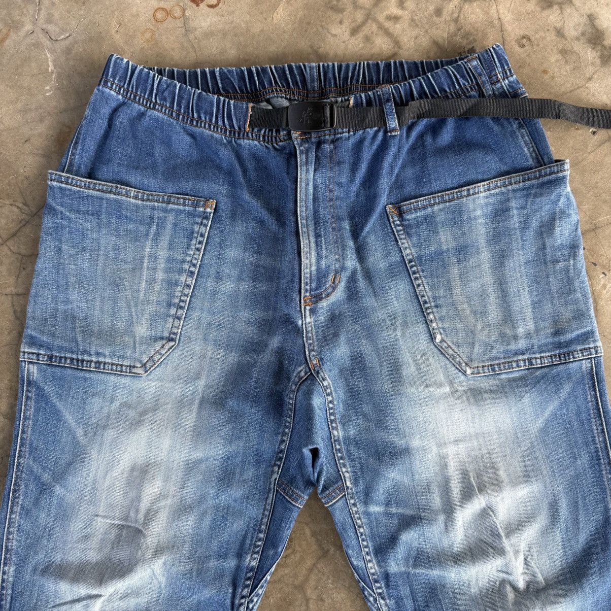 Gramicci W34x30.5 Vintage Gramicci Faded Ripped Knee Denim Jean pants Size US 34 / EU 50 - 3 Thumbnail