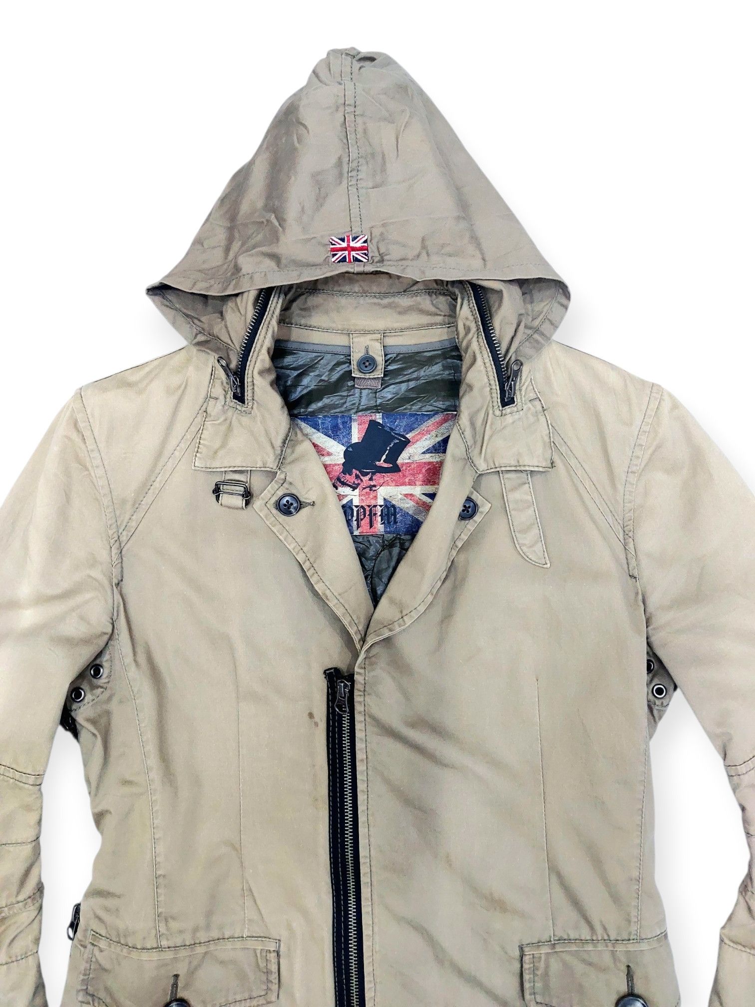 PPFM PPFM Magician Skulls Union Jack Multi-Zipped Jacket Size US M / EU 48-50 / 2 - 3 Thumbnail