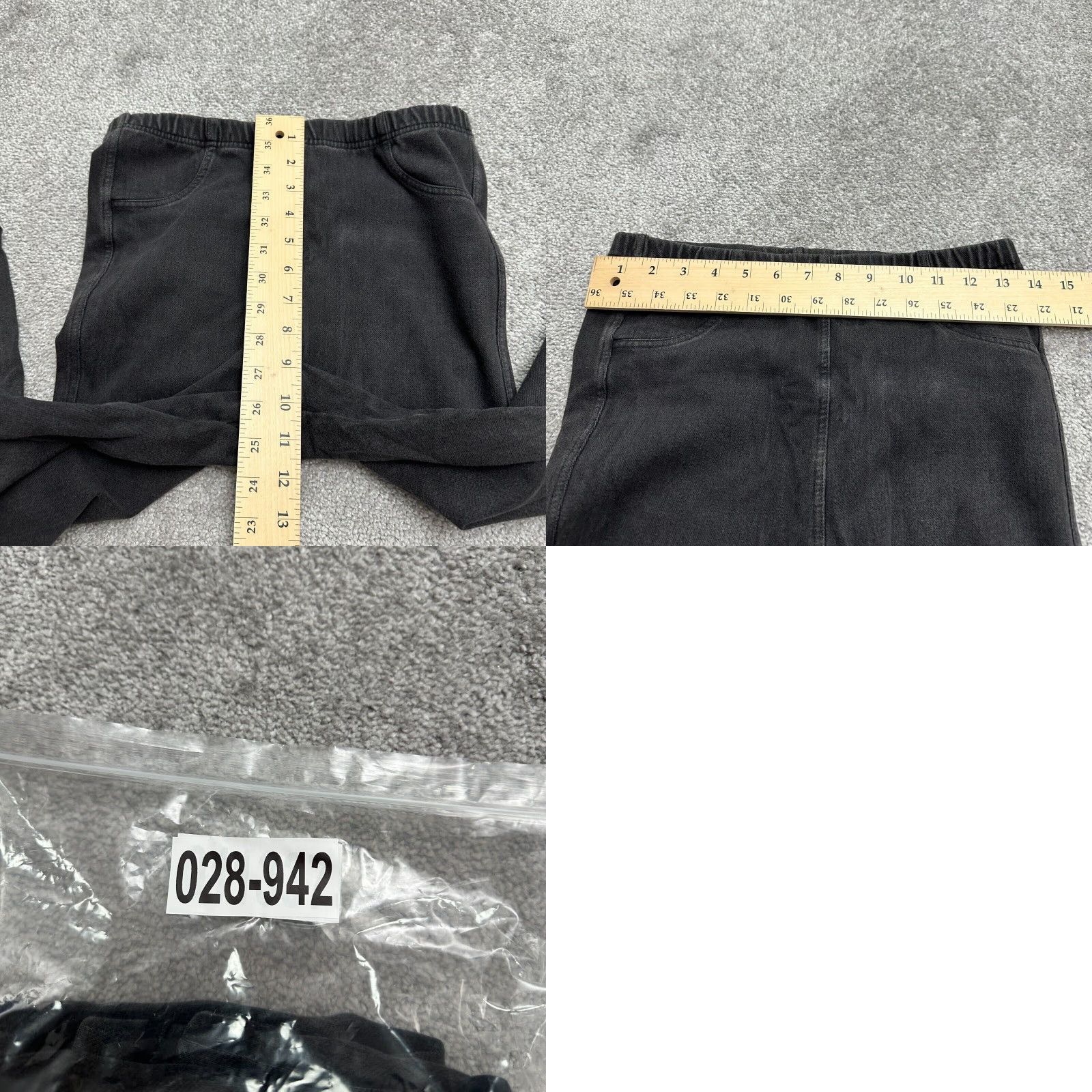 Calzedonia Calzedonia Jeans Jegging Womens Medium Black Pull On 28x29 Regular High Rise Stretch Size 32" / US 10 / IT 46 - 8 Thumbnail