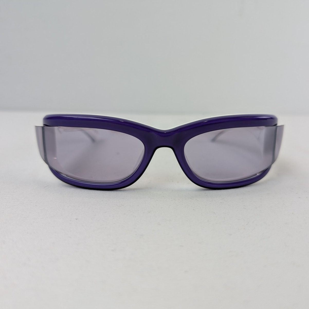 Bottega Veneta o1rshd1 Size: OS / Logo Acetate Sunglasses in Violet Size ONE SIZE - 1 Thumbnail