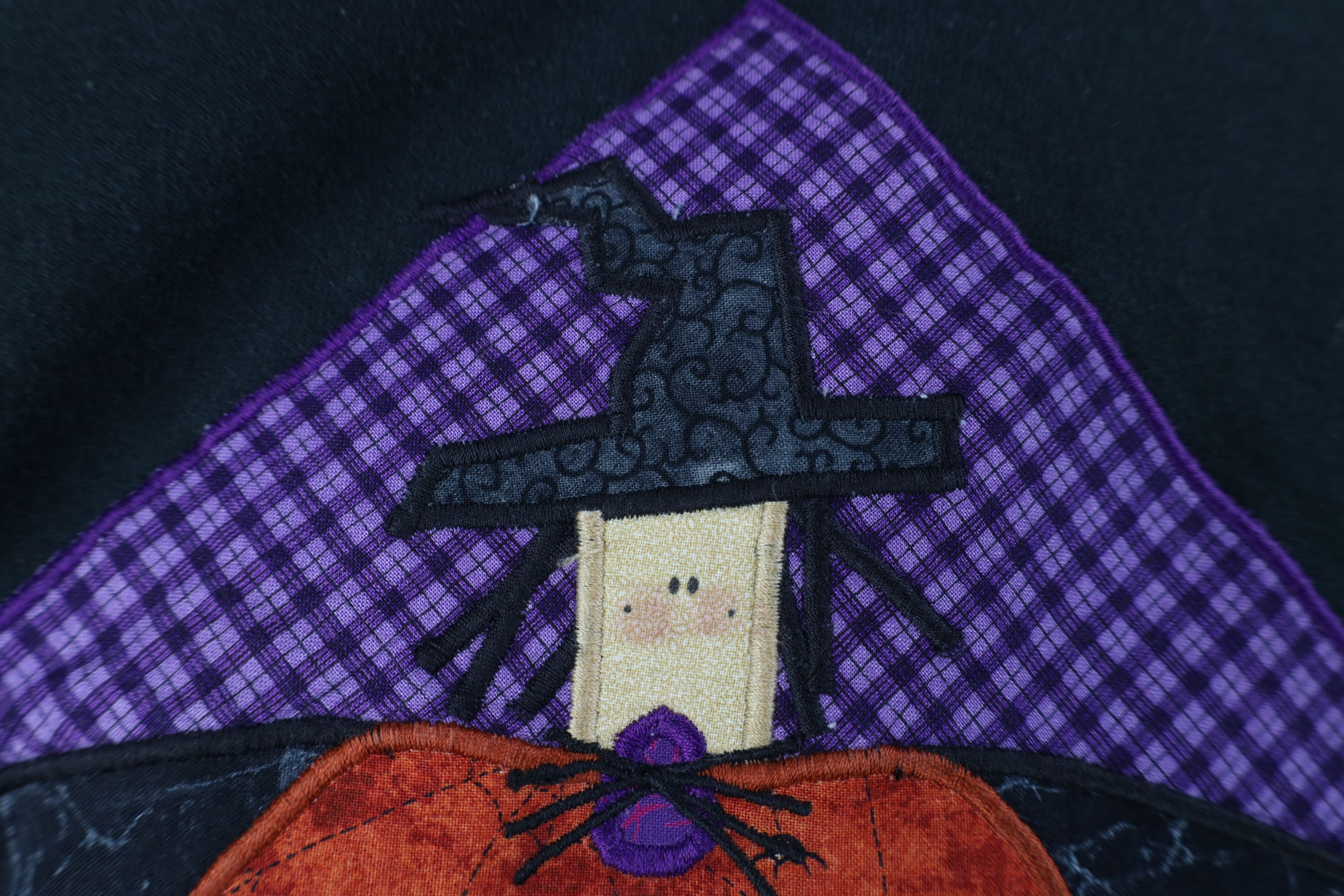 Vintage Vintage 90s Streetwear Halloween Witch Frog Sweatshirt Black Size M / US 6-8 / IT 42-44 - 6 Thumbnail