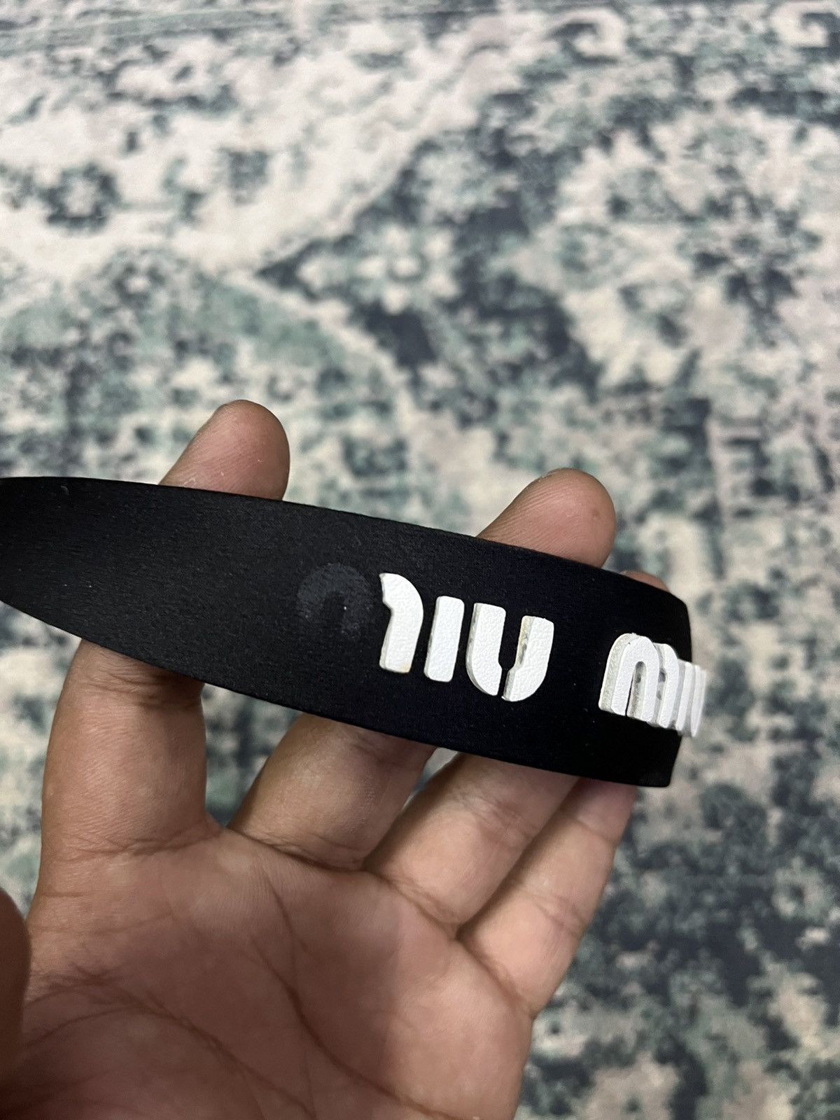 Miu Miu Miu Miu Headband Size ONE SIZE - 3 Thumbnail