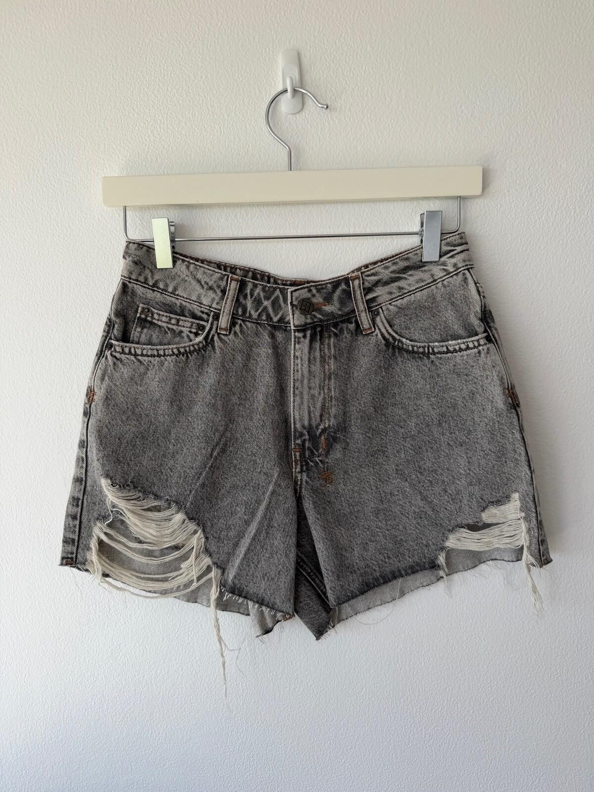 Ksubi new ksubi womens denim rider shorts grey 26 8 small Size 26" / US 2 / IT 38 - 1 Thumbnail