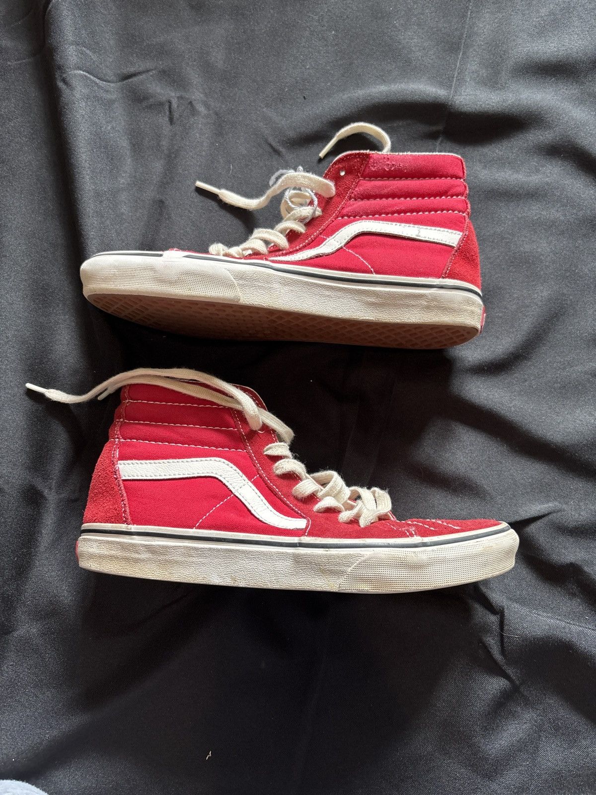 Vans Red High Top Vans Size US 8.5 / EU 41-42 - 1 Thumbnail