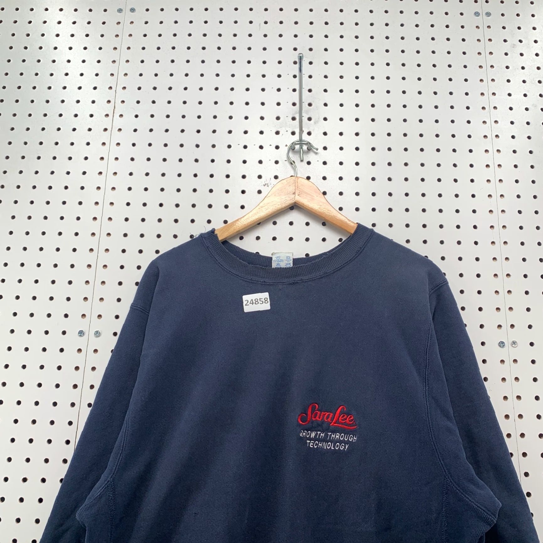 Champion Vintage Champion Reverse Weave Sweatshirt Mens XL Crewneck SARA LEE USA 90s Vintage Sweatshirt Men XL Blue 90s Champion Reverse Weave Crewneck Mens Size US XL / EU 56 / 4 - 5 Thumbnail