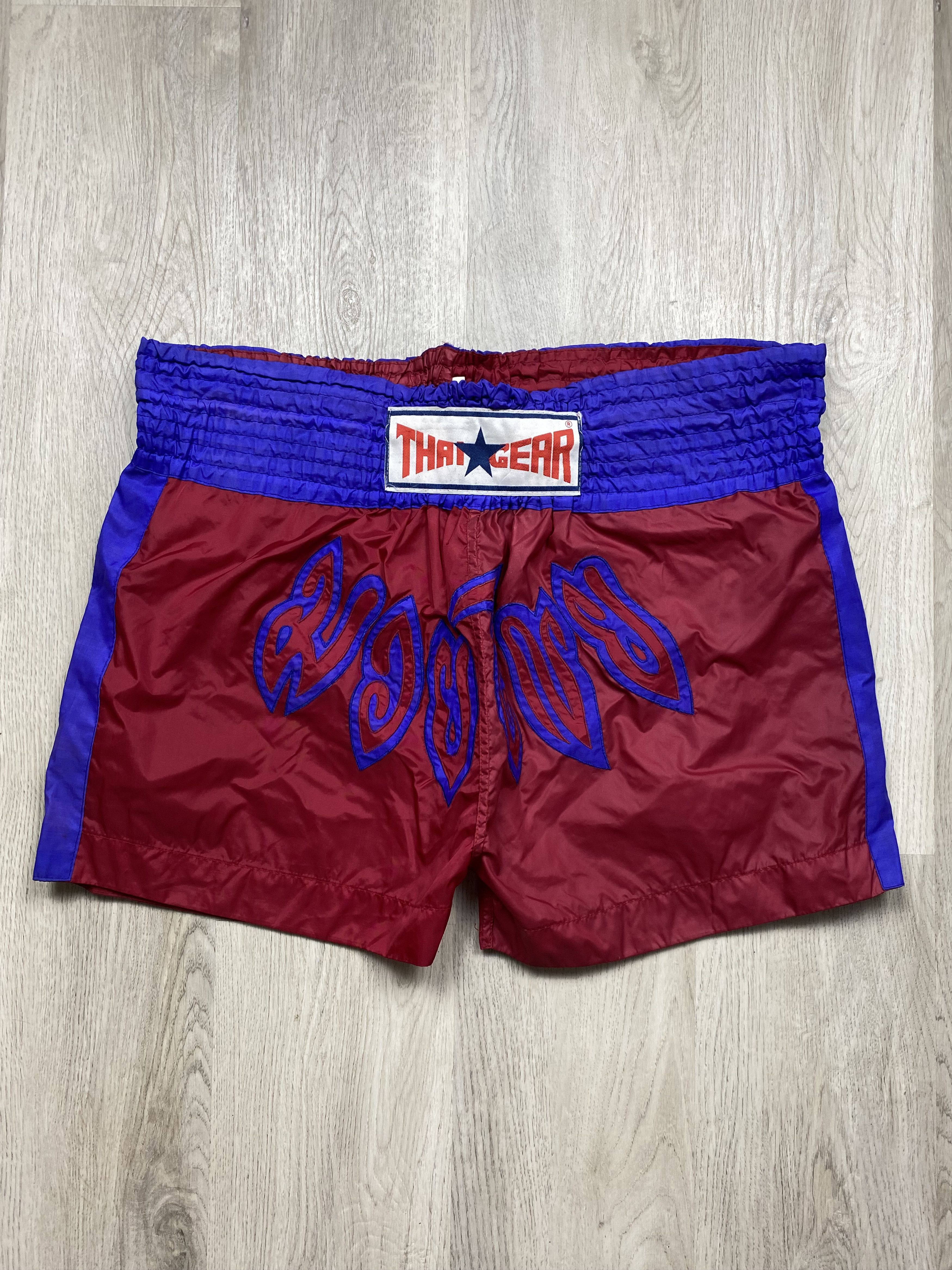 Twins Muay Thai Boxing 90s Vintage Shorts Big Logo Y2K MMA Size US 34 / EU 50 - 1 Thumbnail