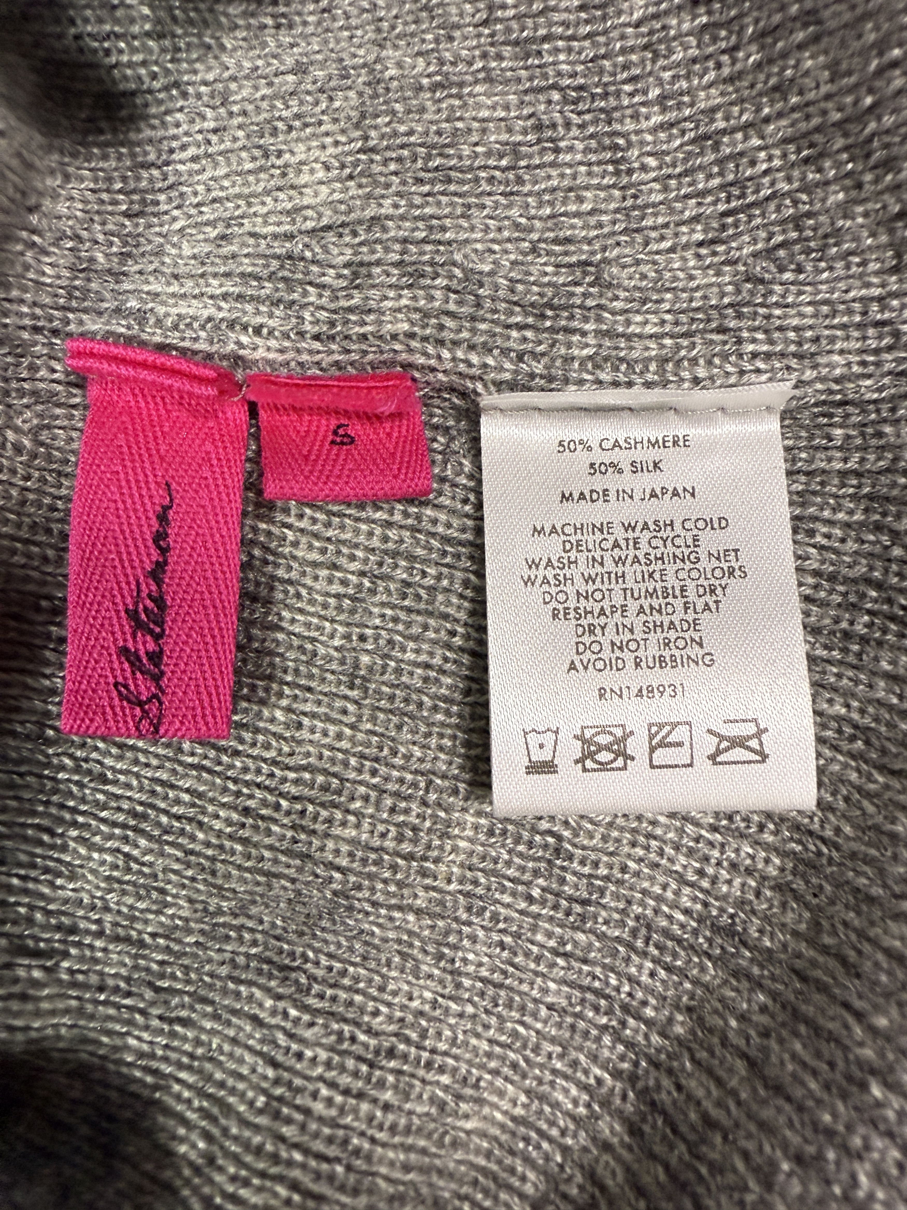 The Elder Statesman $650 The Elder Statesman Delicash Light Grey Turtleneck Size S / US 4 / IT 40 - 9 Thumbnail