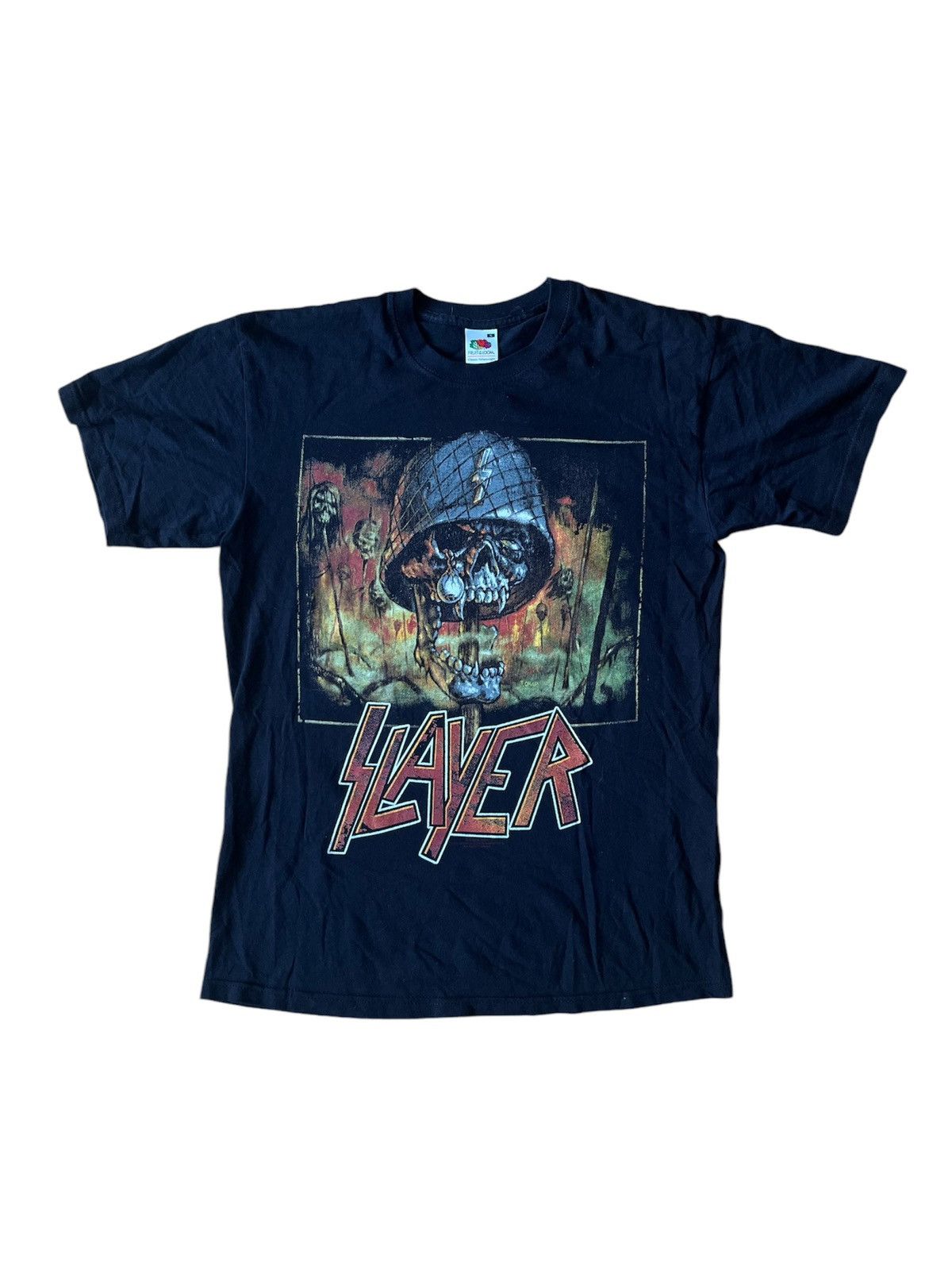 Band Tees Slayer band tshirt live in Europe Tour 2008 Size US S / EU 44-46 / 1 - 2 Thumbnail