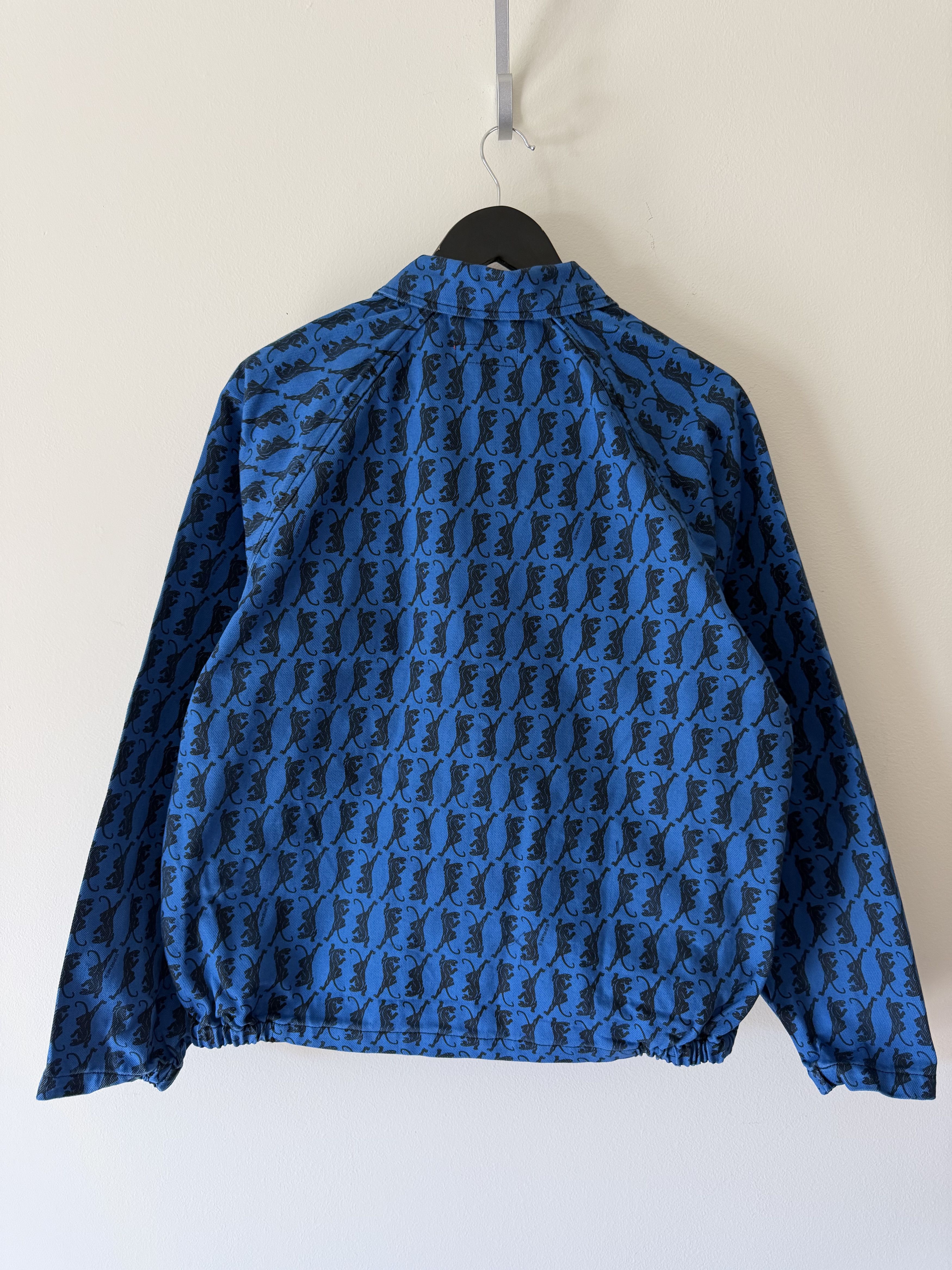Supreme Supreme Snap Front Twill Jacket in Blue Panther Size US M / EU 48-50 / 2 - 5 Thumbnail