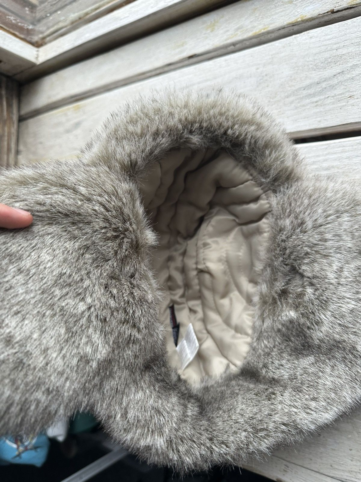 Vintage 🚨Y2K HYPE FUZZY MOHAIRE AVIATOR USHANKA HAT bubble Size ONE SIZE - 8 Thumbnail