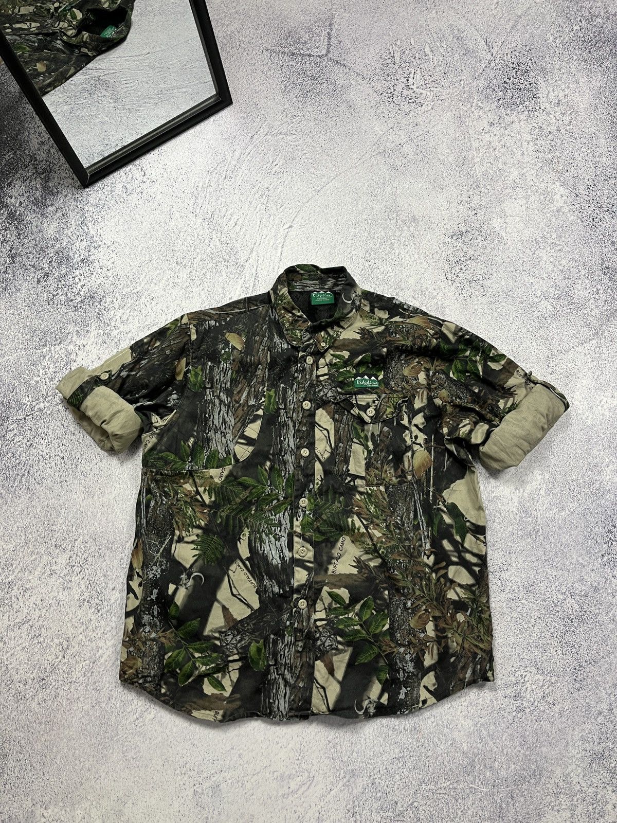 Mossy Oaks × Realtree × Vintage Ridgeline Of New Zealand Camo Crazy Real Tree Hunting Jacket Size US XXL / EU 58 / 5 - 3 Thumbnail