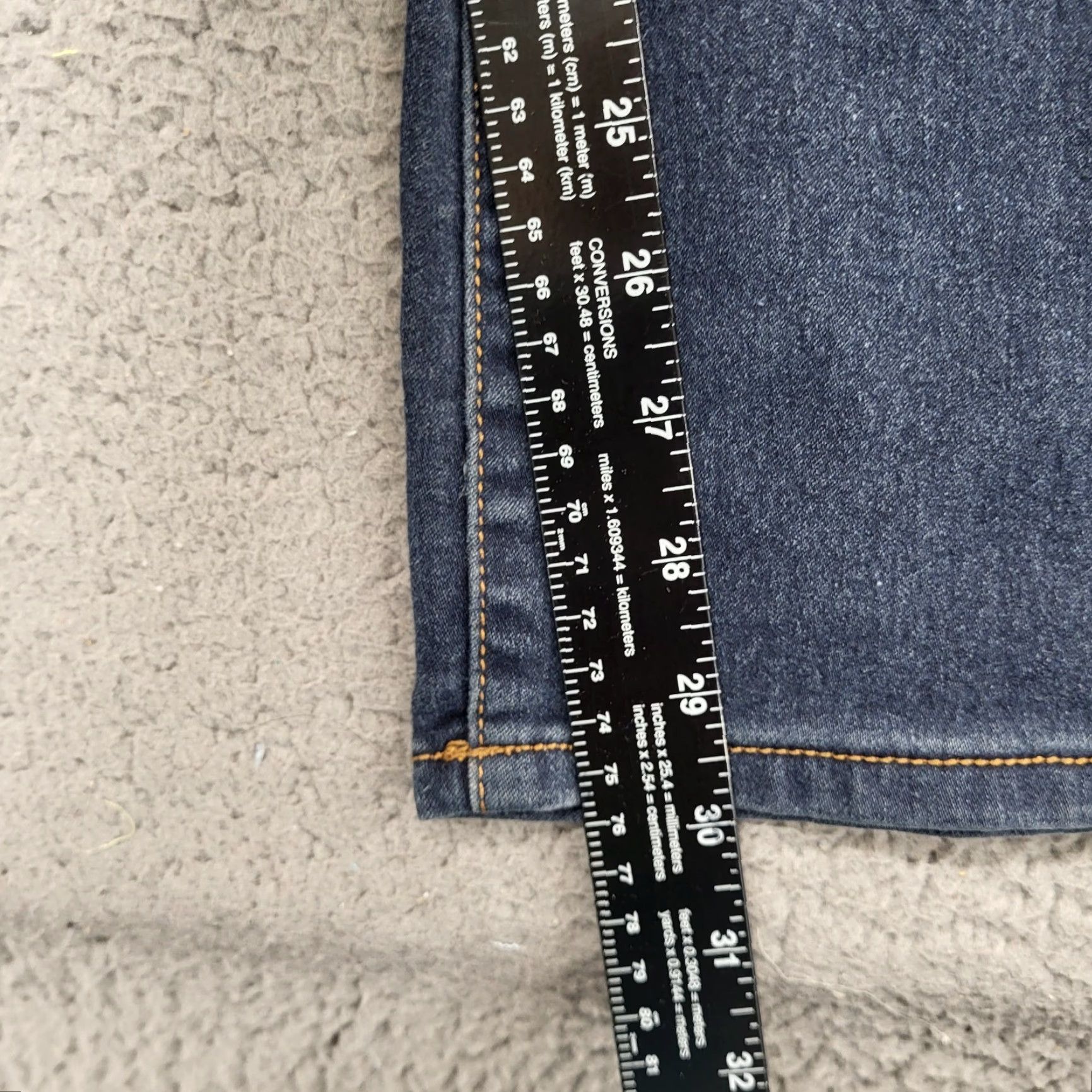 Vintage NOBO No Boundaries Bootcut Jeans Women's 11 Blue Dark Wash EUC Size 32" / US 10 / IT 46 - 7 Thumbnail