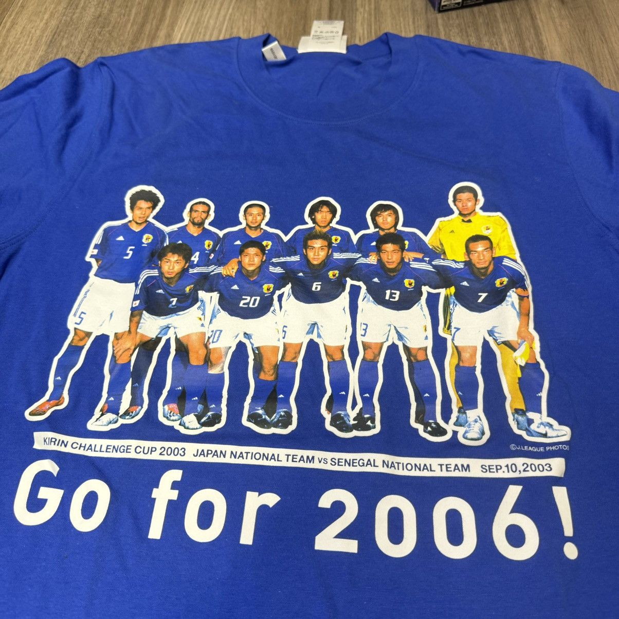 Adidas × Japanese Brand Japan soccer national team adidas tee Size US L / EU 52-54 / 3 - 3 Thumbnail