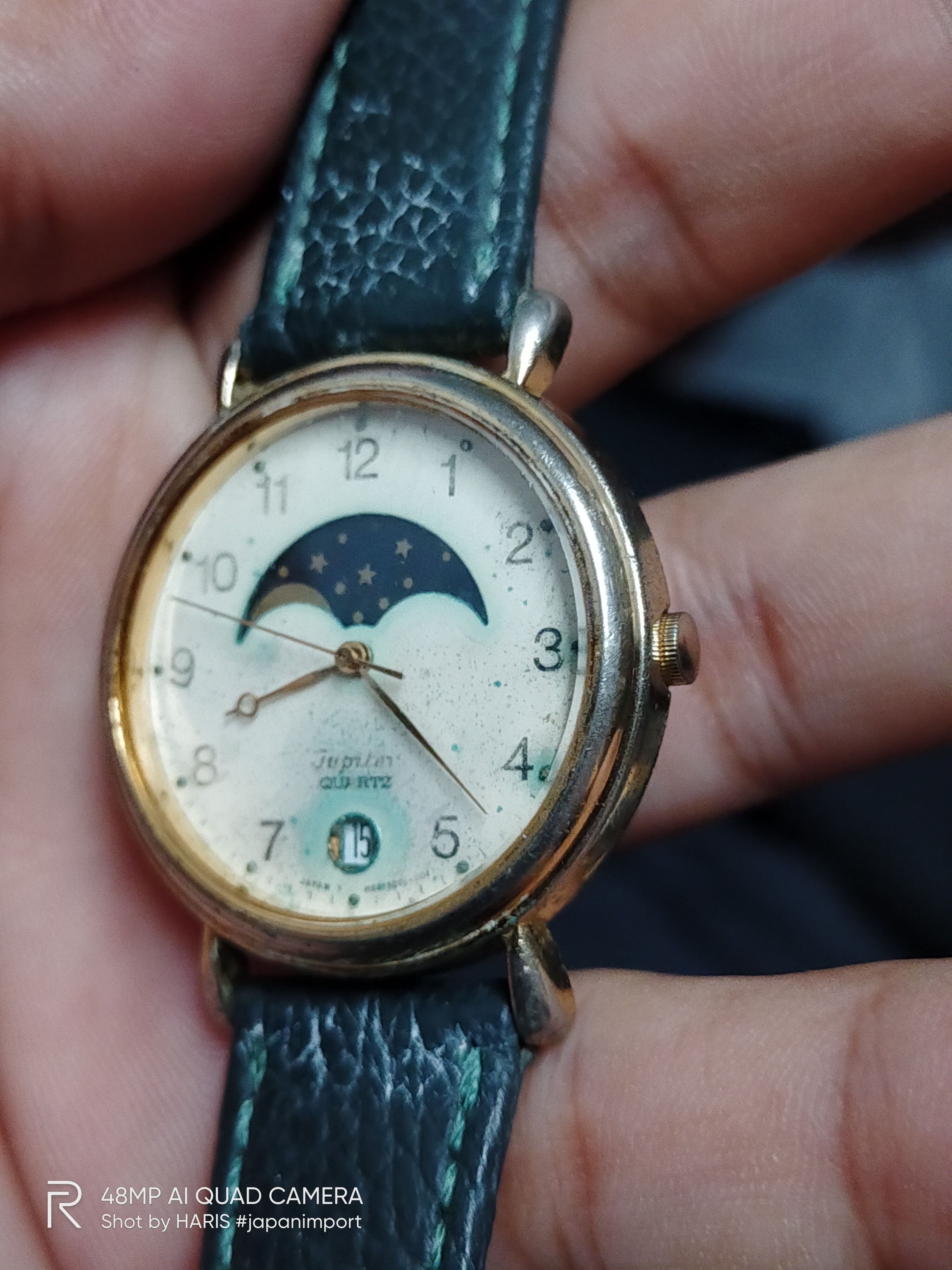 Japanese Brand × Orient ORIENT JUPITER 💥Super Rare Moon Phase Japan Watch Size ONE SIZE - 7 Thumbnail