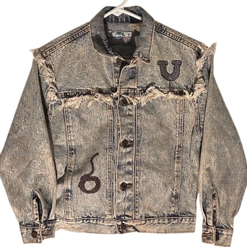 L.A. Roxx Vintage L.A. Joe Blue Jean Jacket - Size Medium Size M / US 6-8 / IT 42-44 - 1 Thumbnail