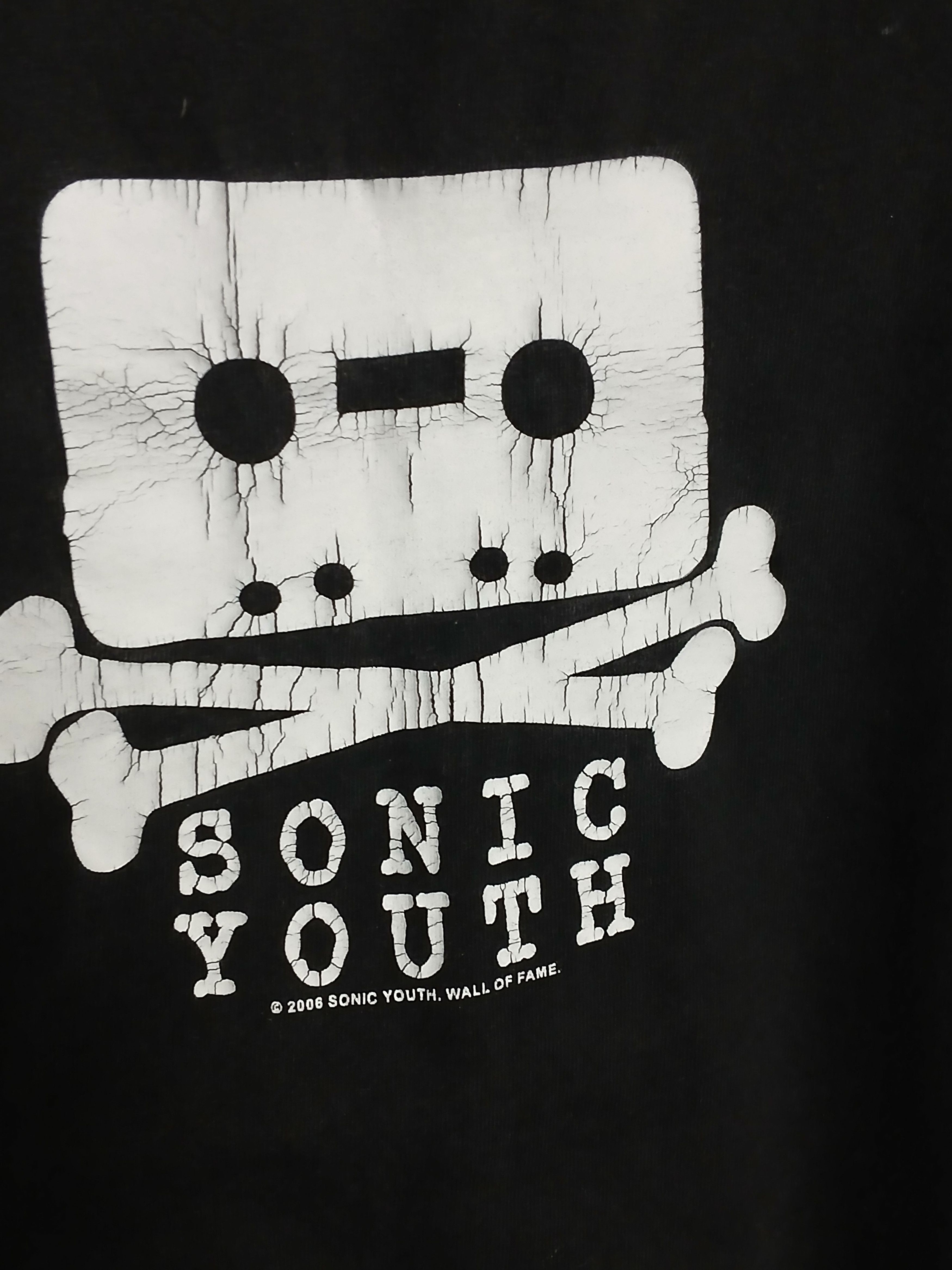 Band Tees × Vintage Vintage 2006 Sonic Youth Single Stitch T-Shirt Size US S / EU 44-46 / 1 - 3 Thumbnail